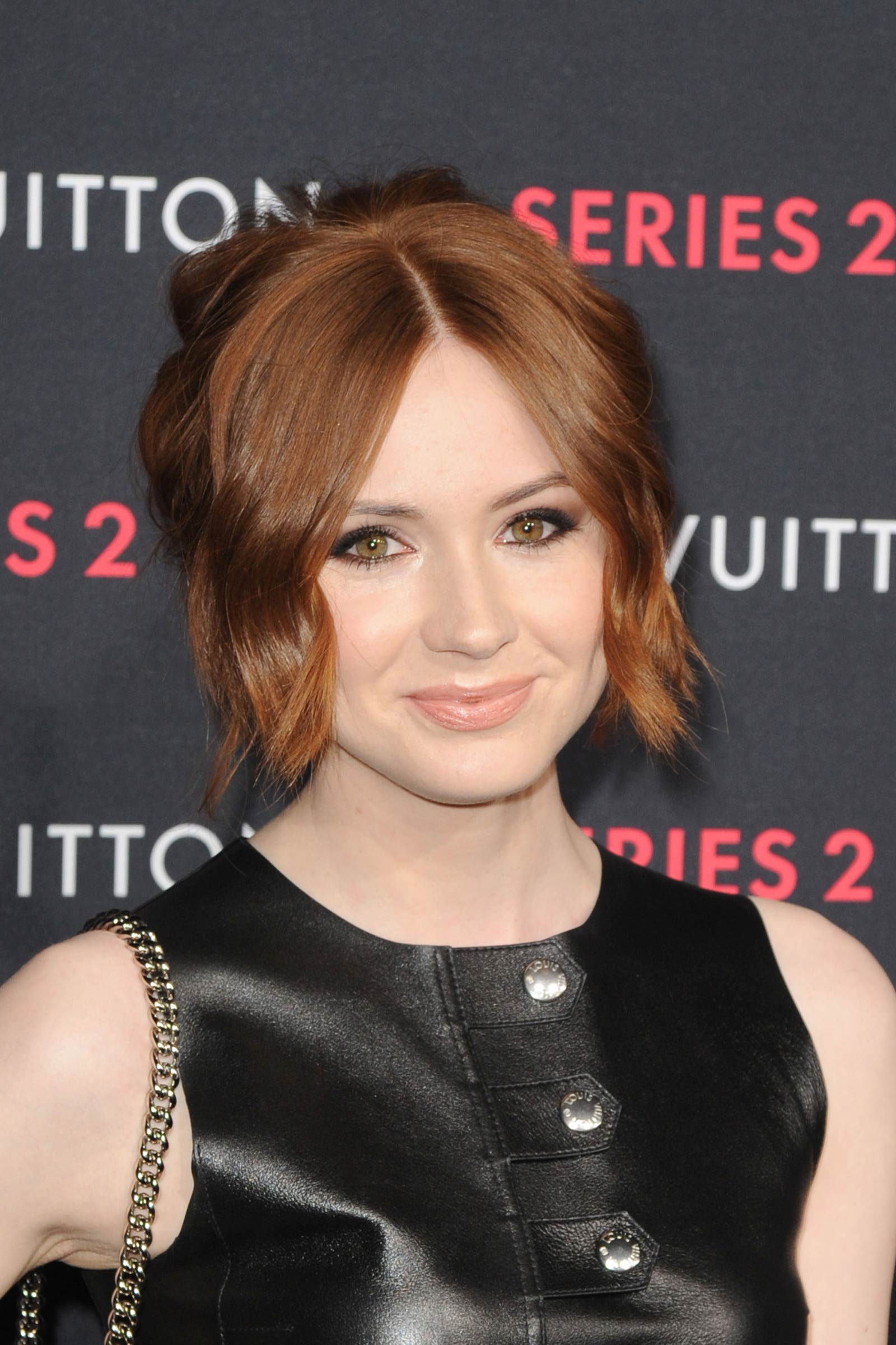 Karen Gillan attends Louis Vuitton Series 2 The Exhibition