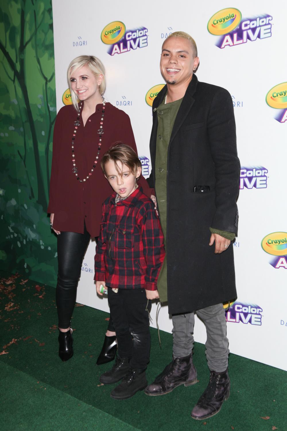 Ashlee Simpson attends Crayola Color Alive Launch