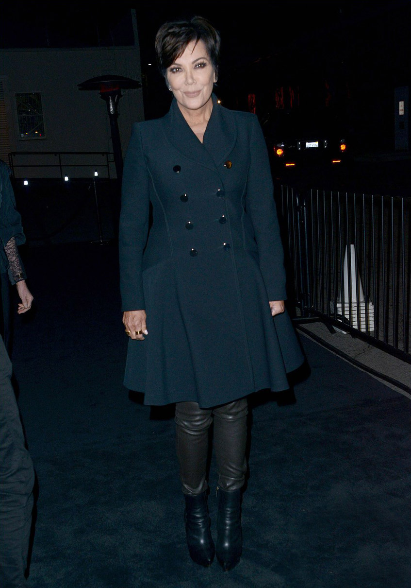 Kris Jenner attends Louis Vuitton Opening Night