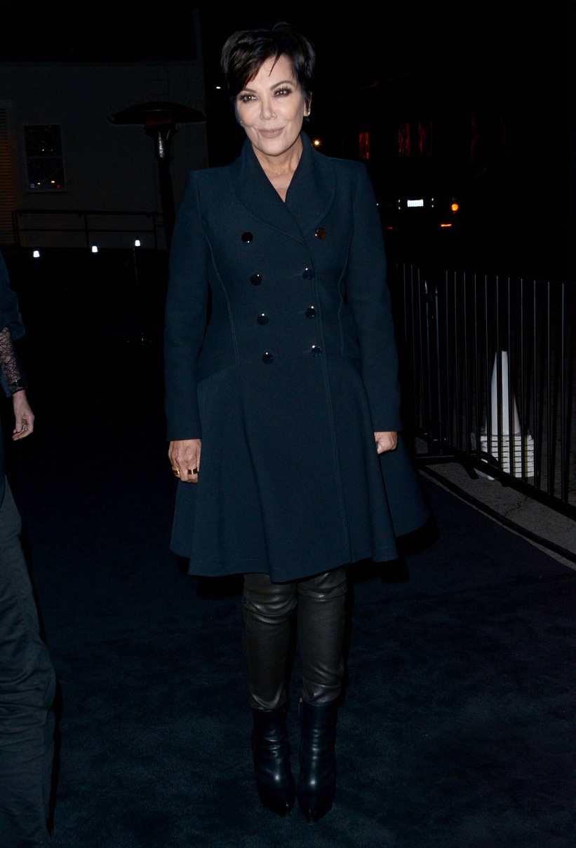 Kris Jenner attends Louis Vuitton Opening Night