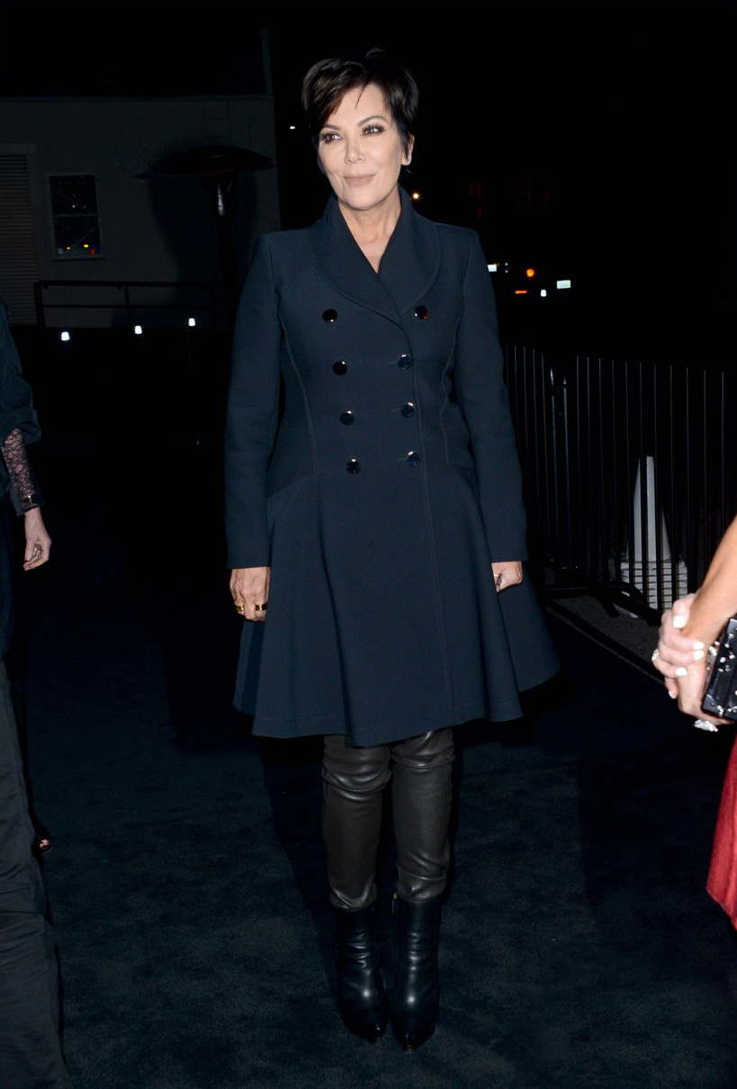 Kris Jenner attends Louis Vuitton Opening Night