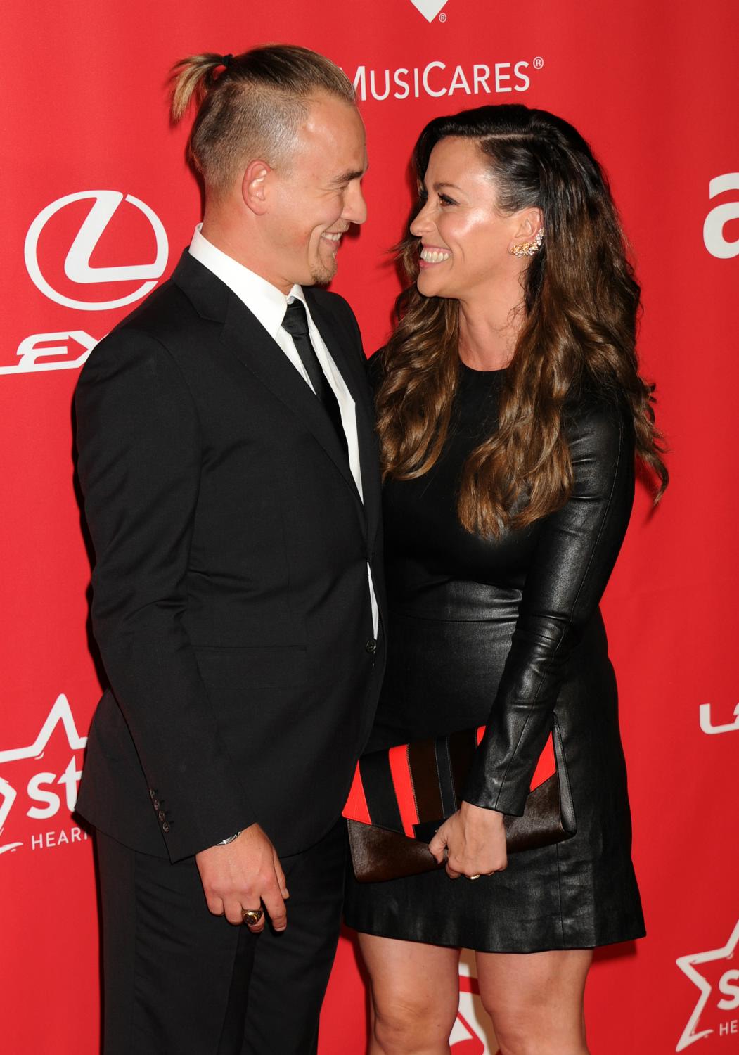 Alanis Morissette at MusiCares 2015 Person Of The Year Gala