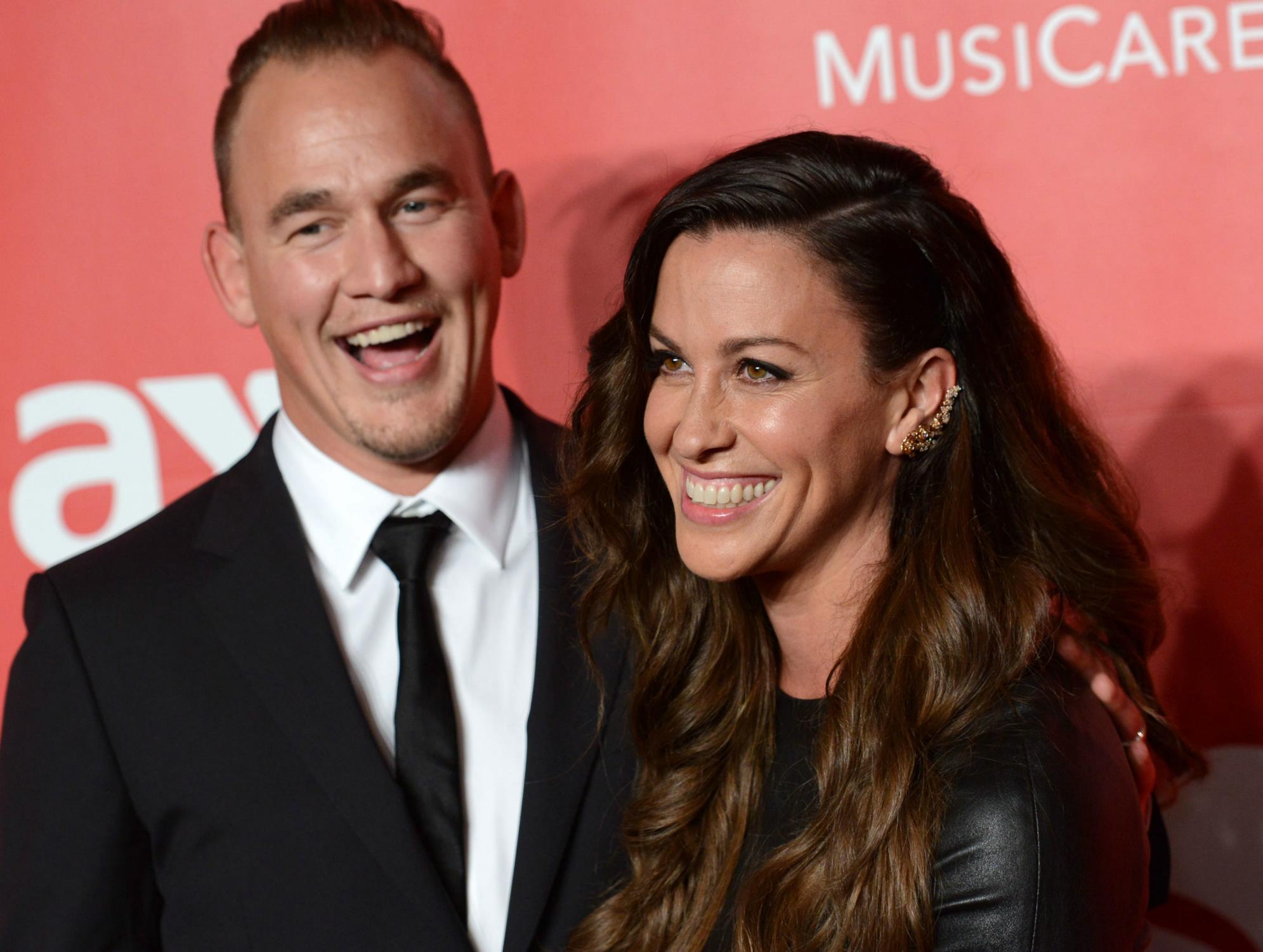 Alanis Morissette at MusiCares 2015 Person Of The Year Gala