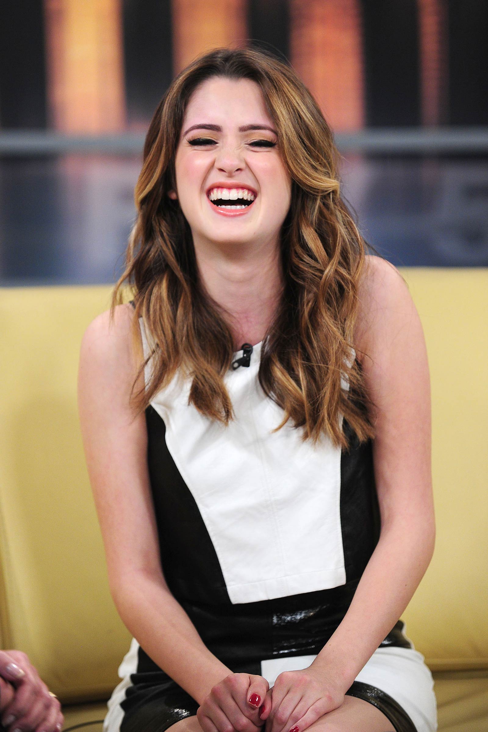 Laura Marano attends Good Day New York