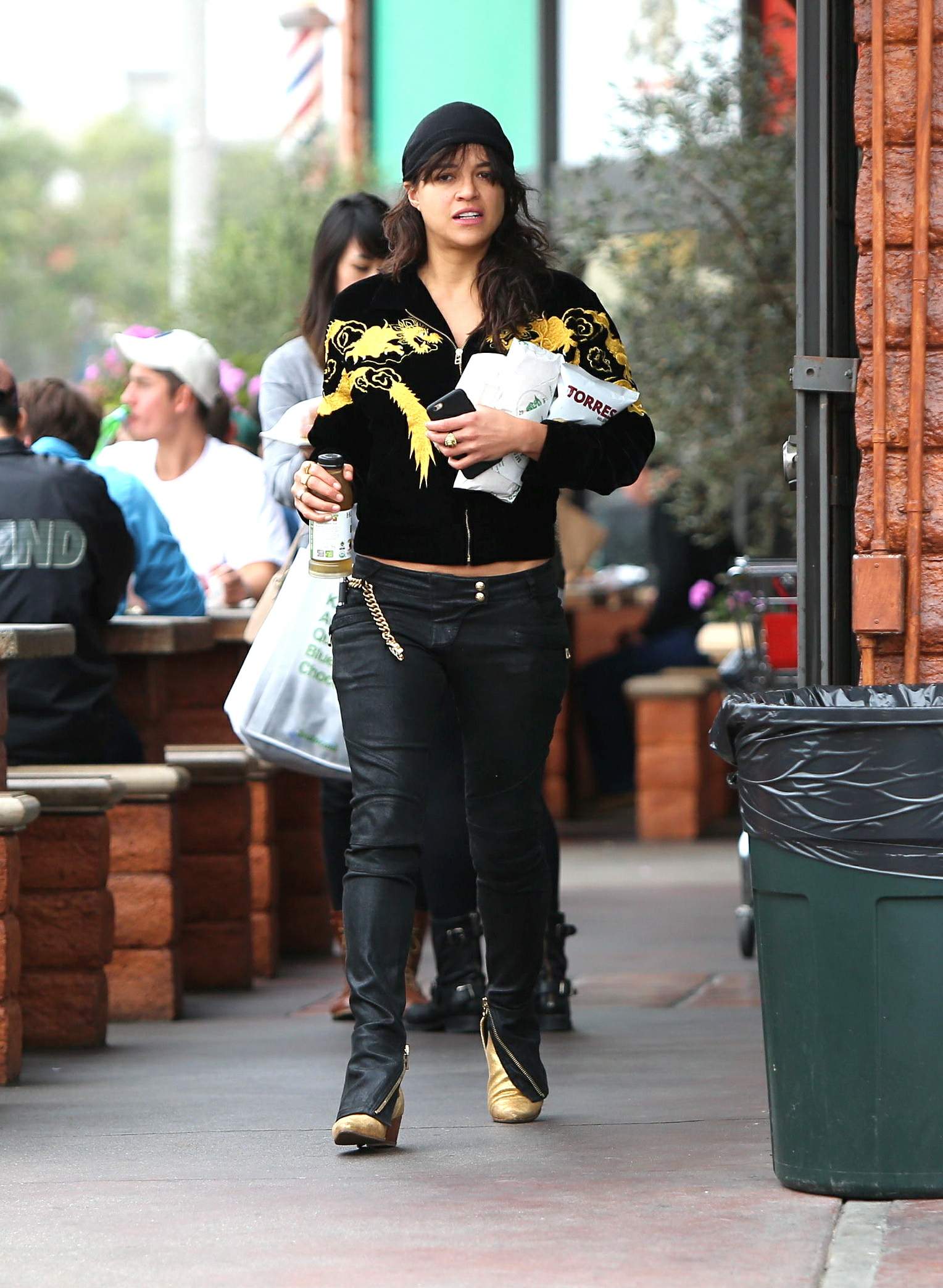 Michelle Rodriguez spotted out in Beverly Hills