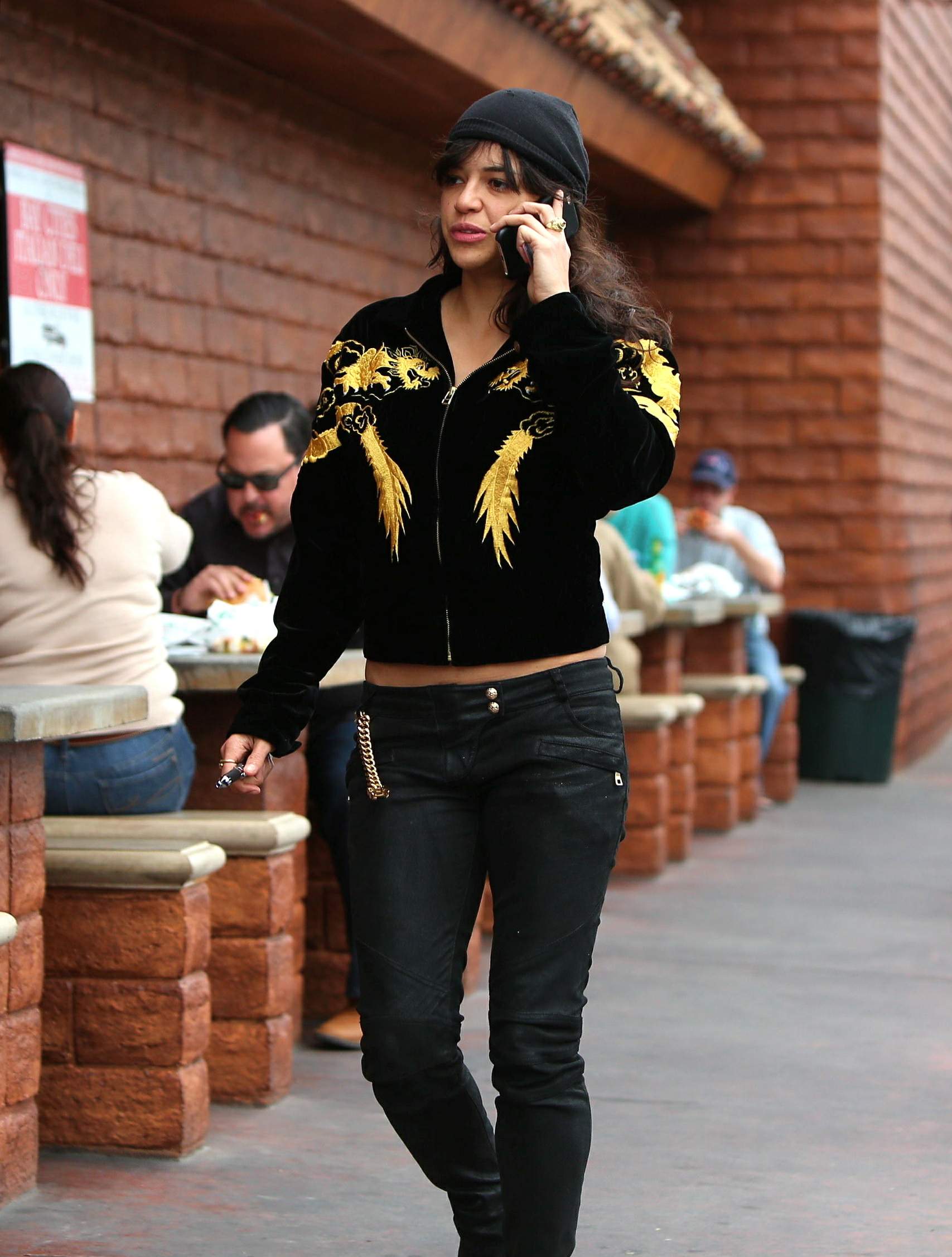 Michelle Rodriguez spotted out in Beverly Hills