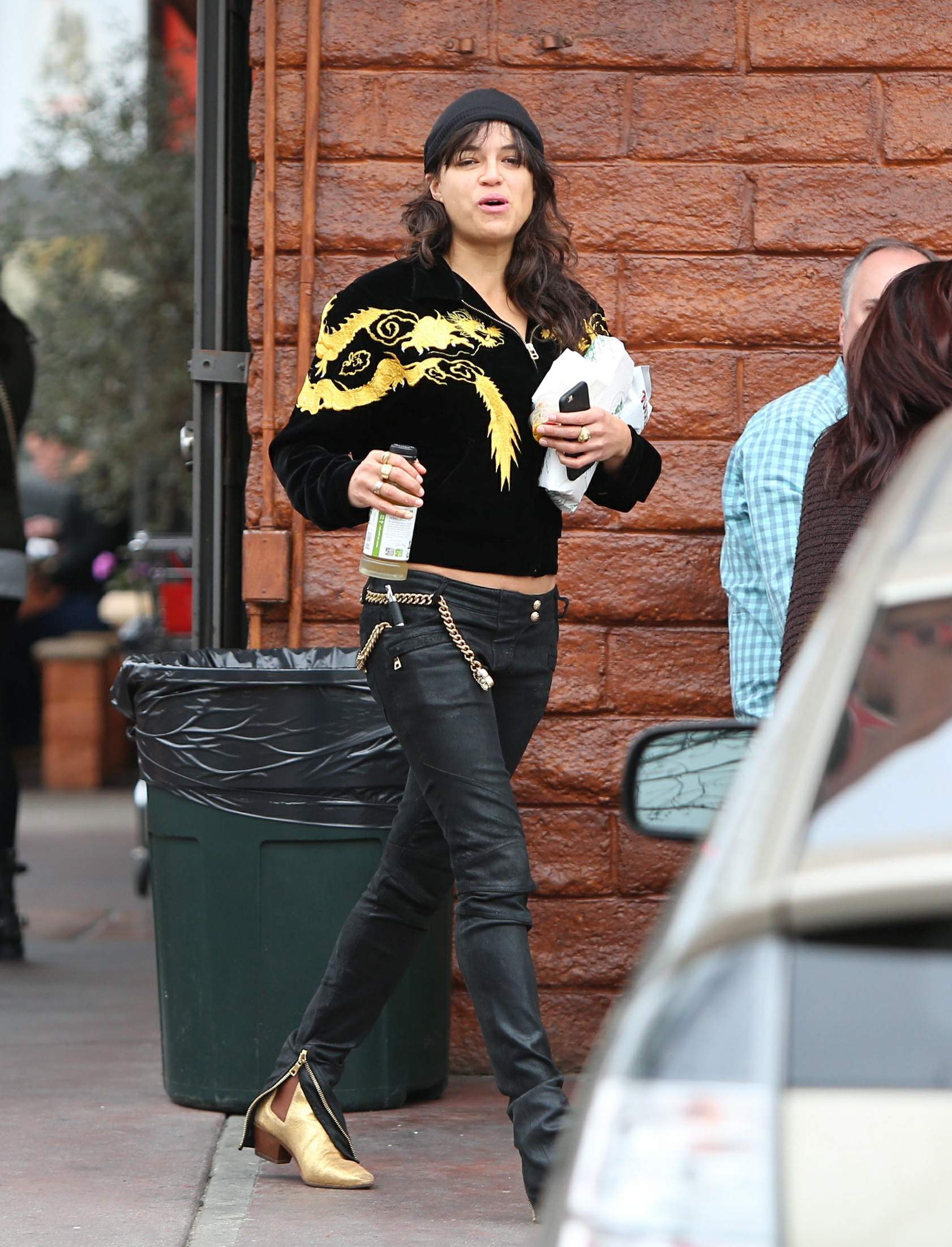 Michelle Rodriguez spotted out in Beverly Hills