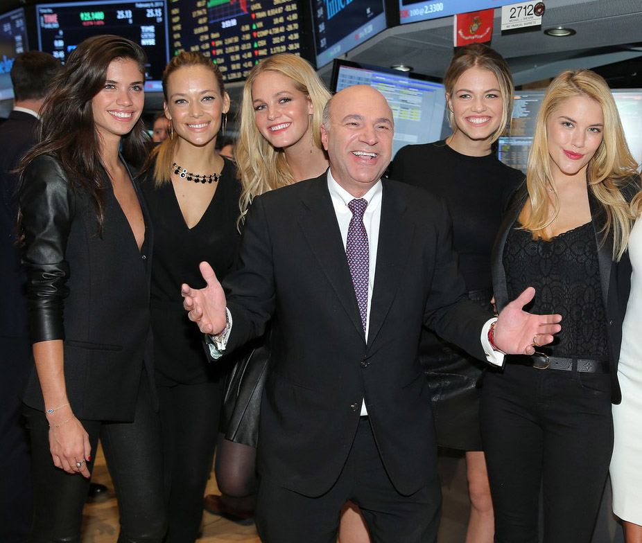 Sports Illustrated Swimsuit Models at the New York Stock Exchange