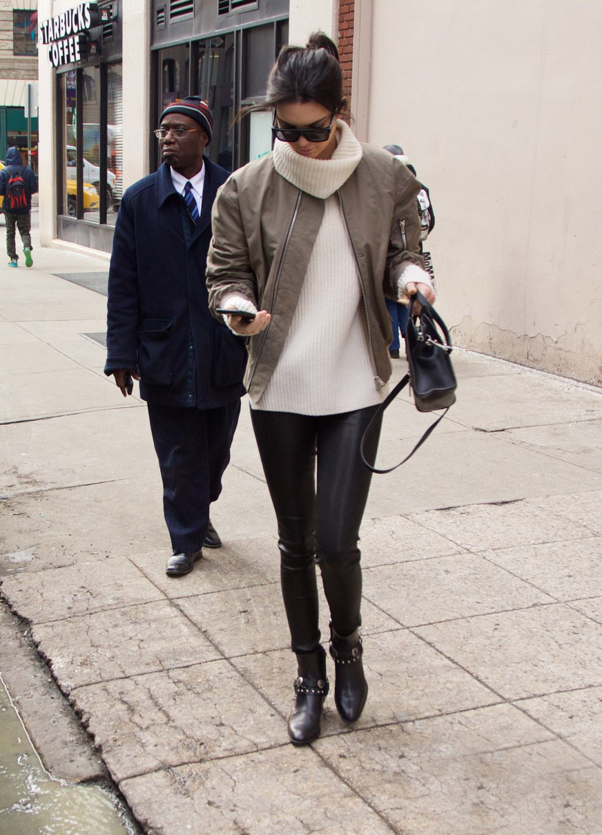 Kendall Jenner out and about in SoHo district