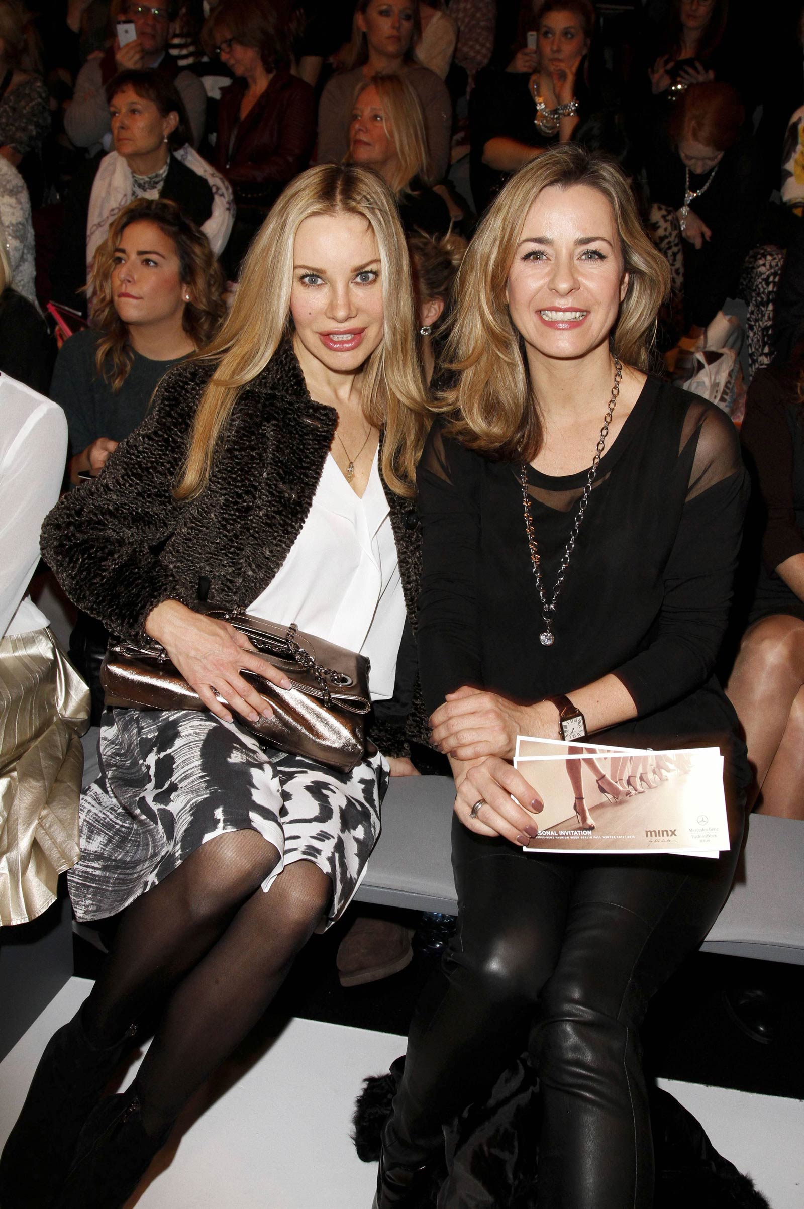 Bettina Cramer attends Mercedes-Benz Fashion Week