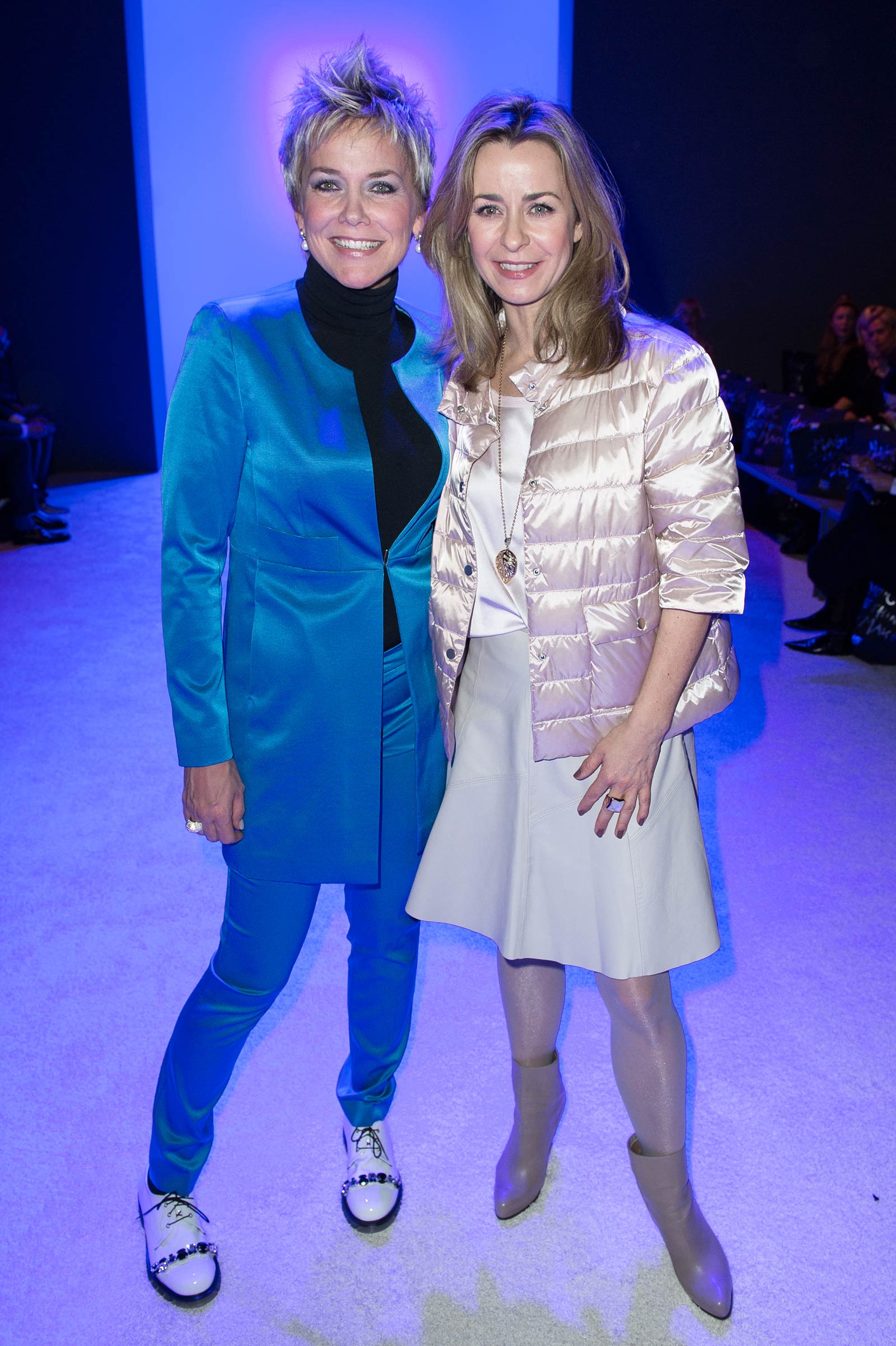 Bettina Cramer attends Mercedes-Benz Fashion Week