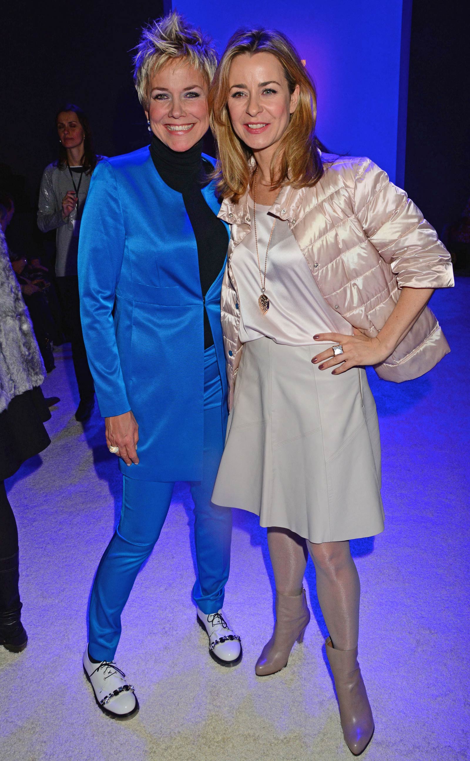 Bettina Cramer attends Mercedes-Benz Fashion Week