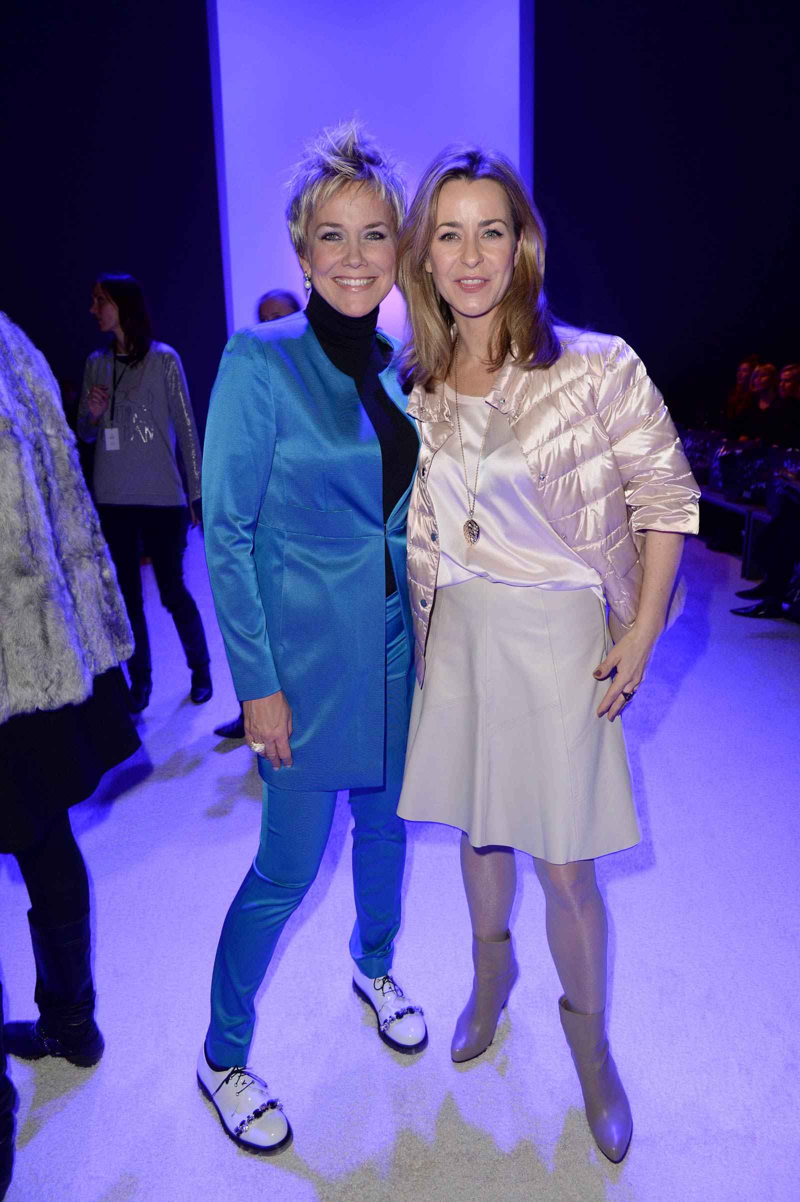 Bettina Cramer attends Mercedes-Benz Fashion Week