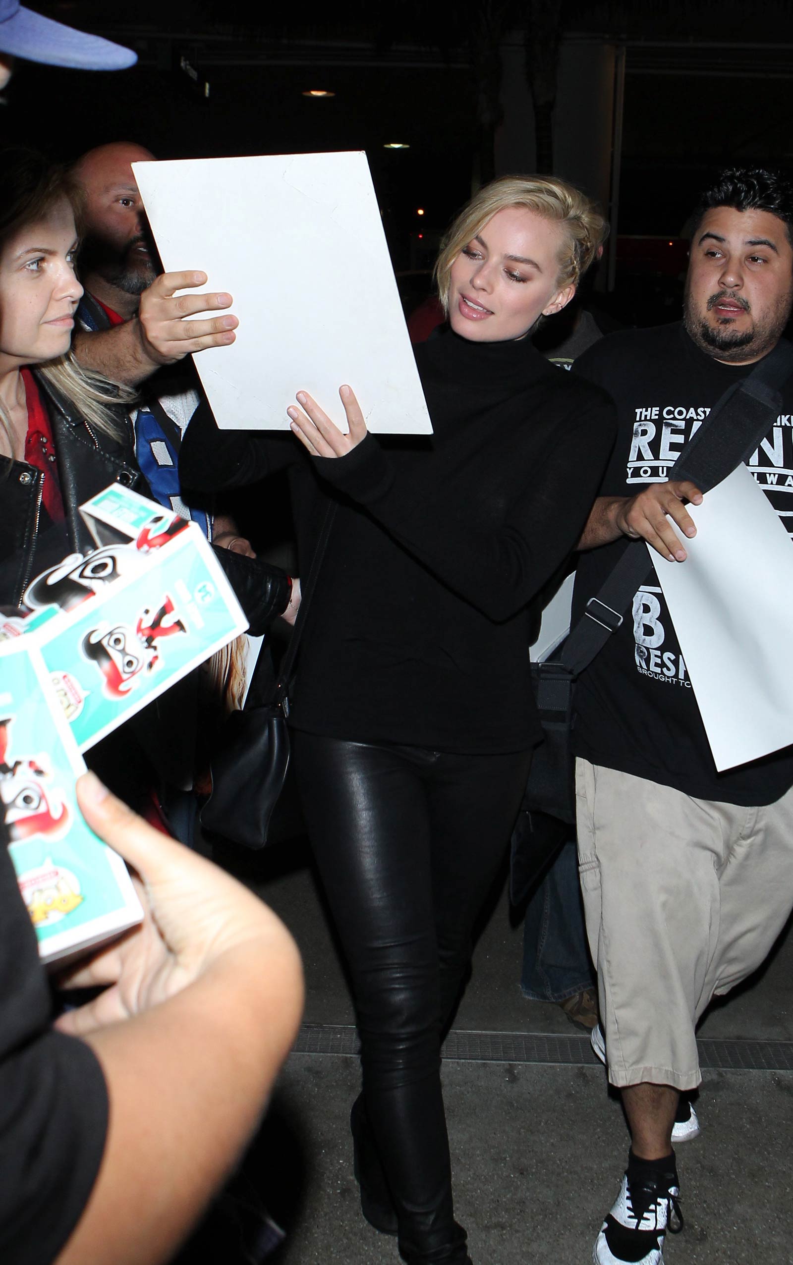 Margot Robbie LAX departure candids in Los Angeles