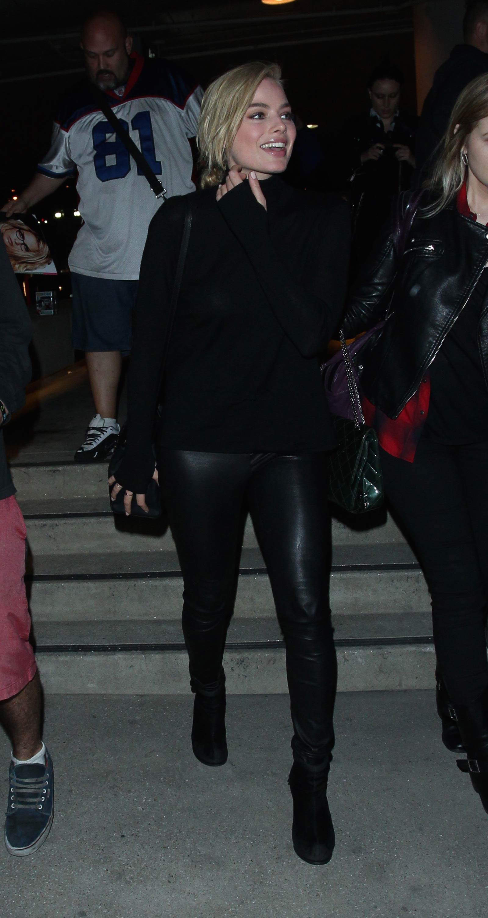 Margot Robbie LAX departure candids in Los Angeles