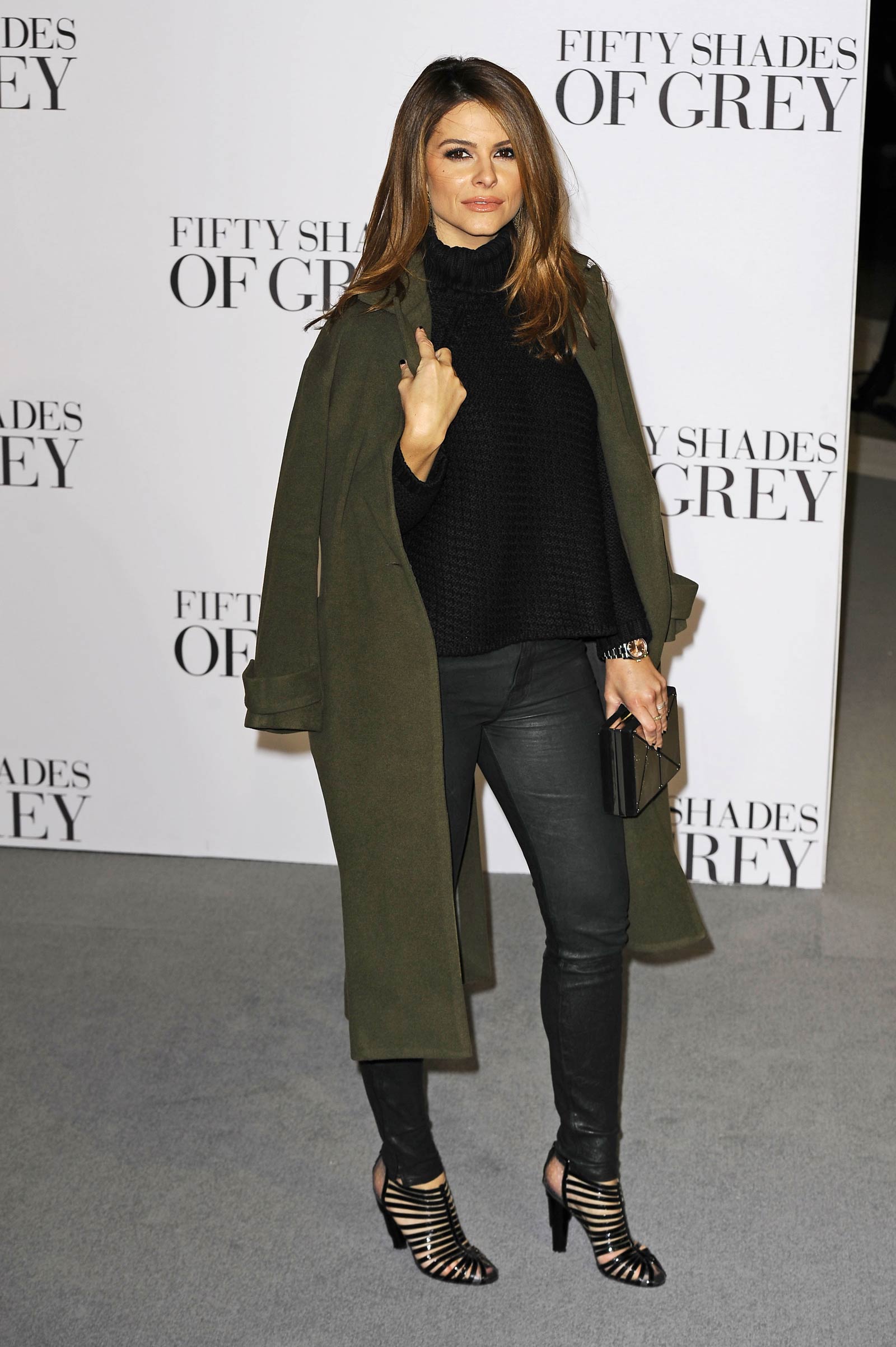 Maria Menounos attends Fifty Shades Of Grey Premiere