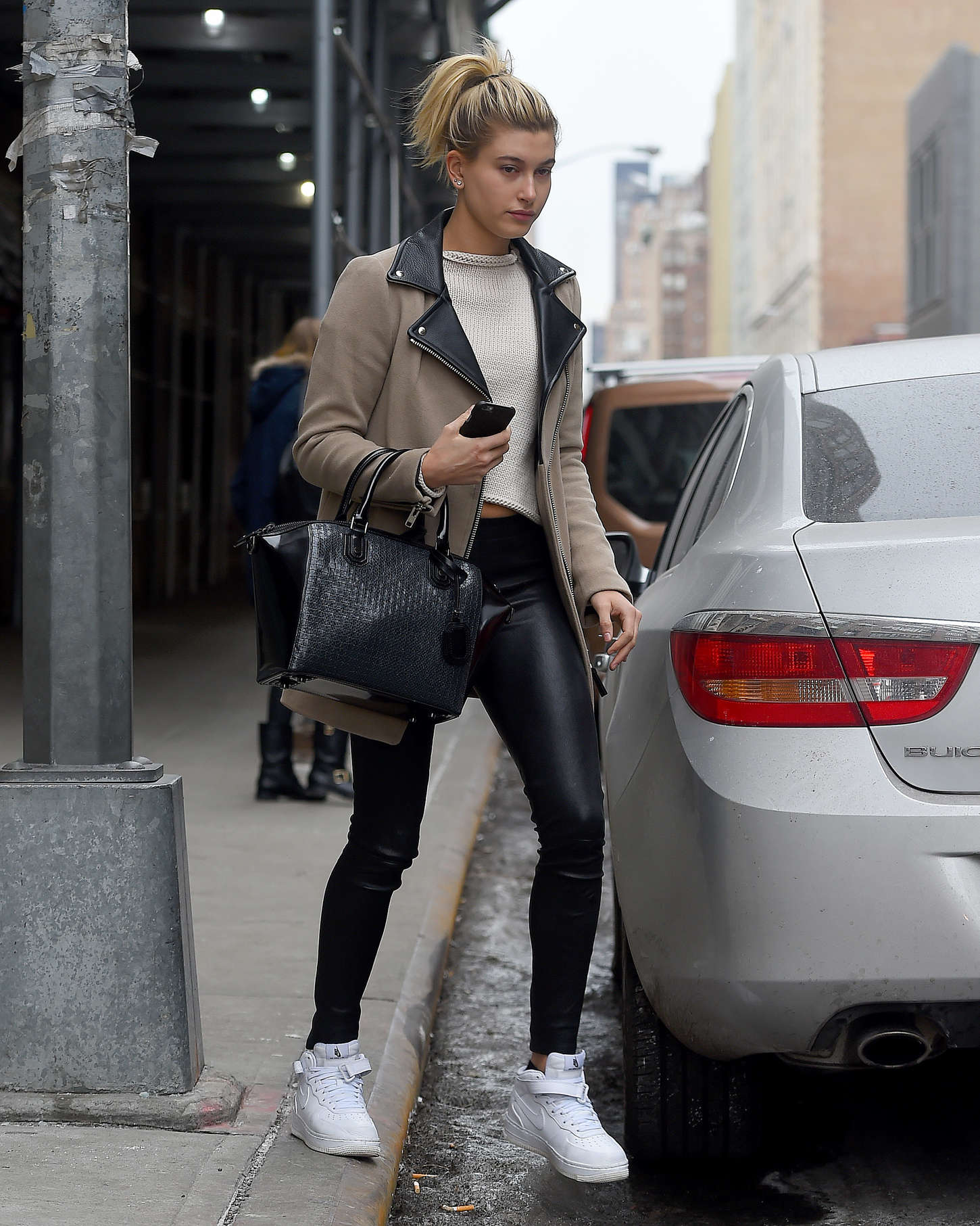 Hailey Baldwin out in NYC