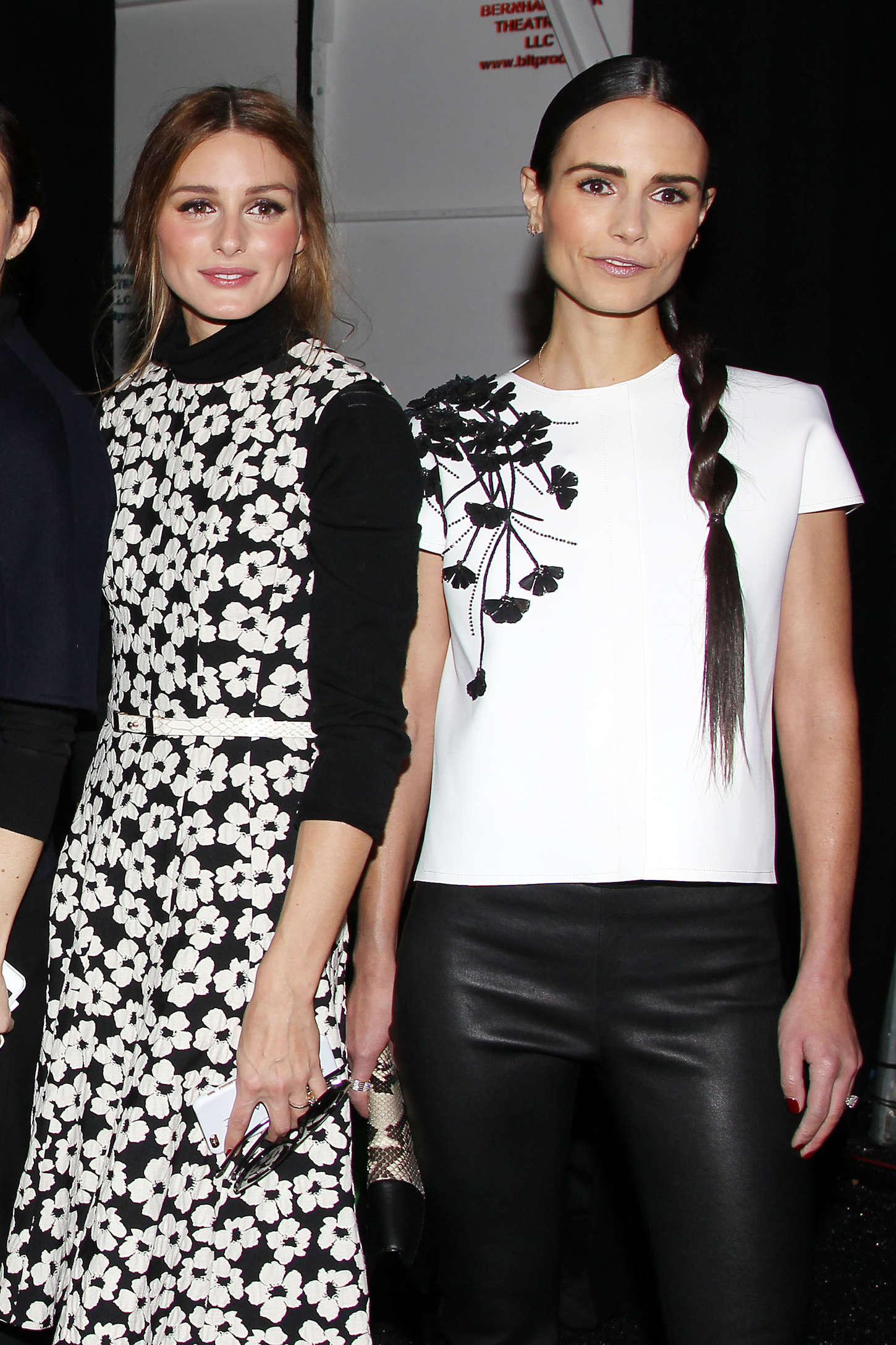 Jordana Brewster attends Carolina Herrera Fashion Show