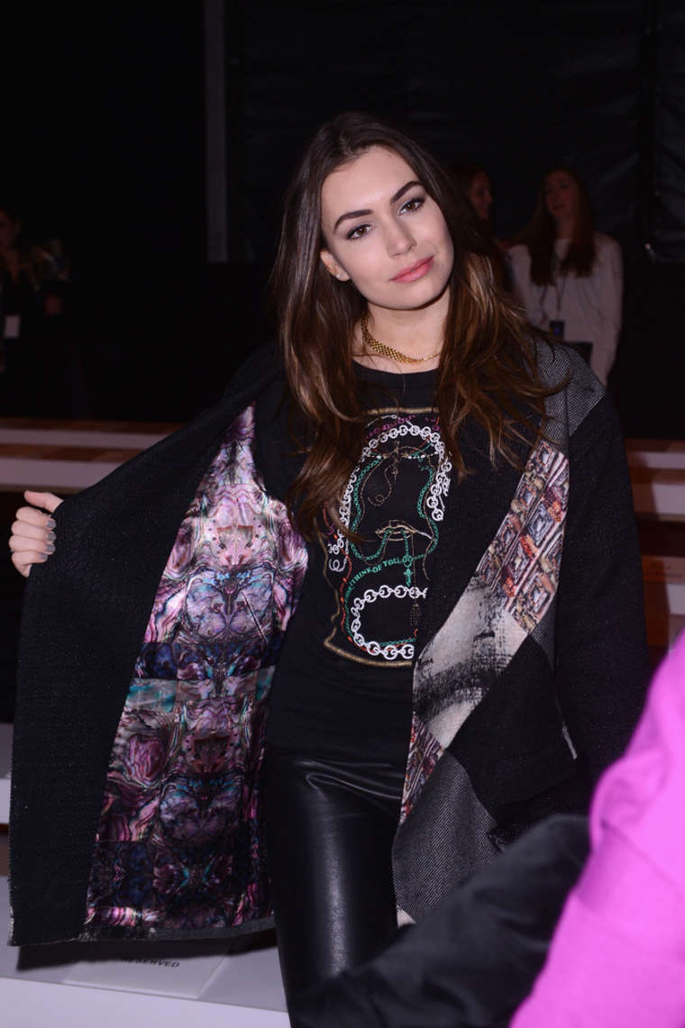 Sophie Simmons attends Custo Barcelona Fashion Show