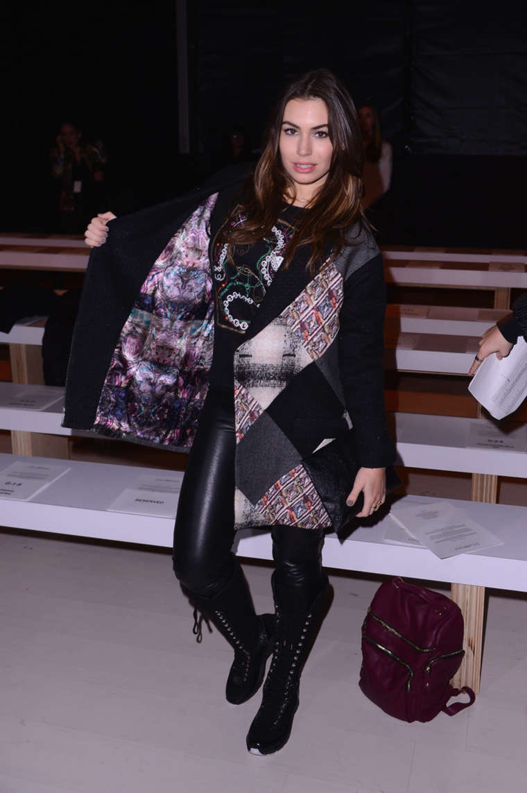 Sophie Simmons attends Custo Barcelona Fashion Show