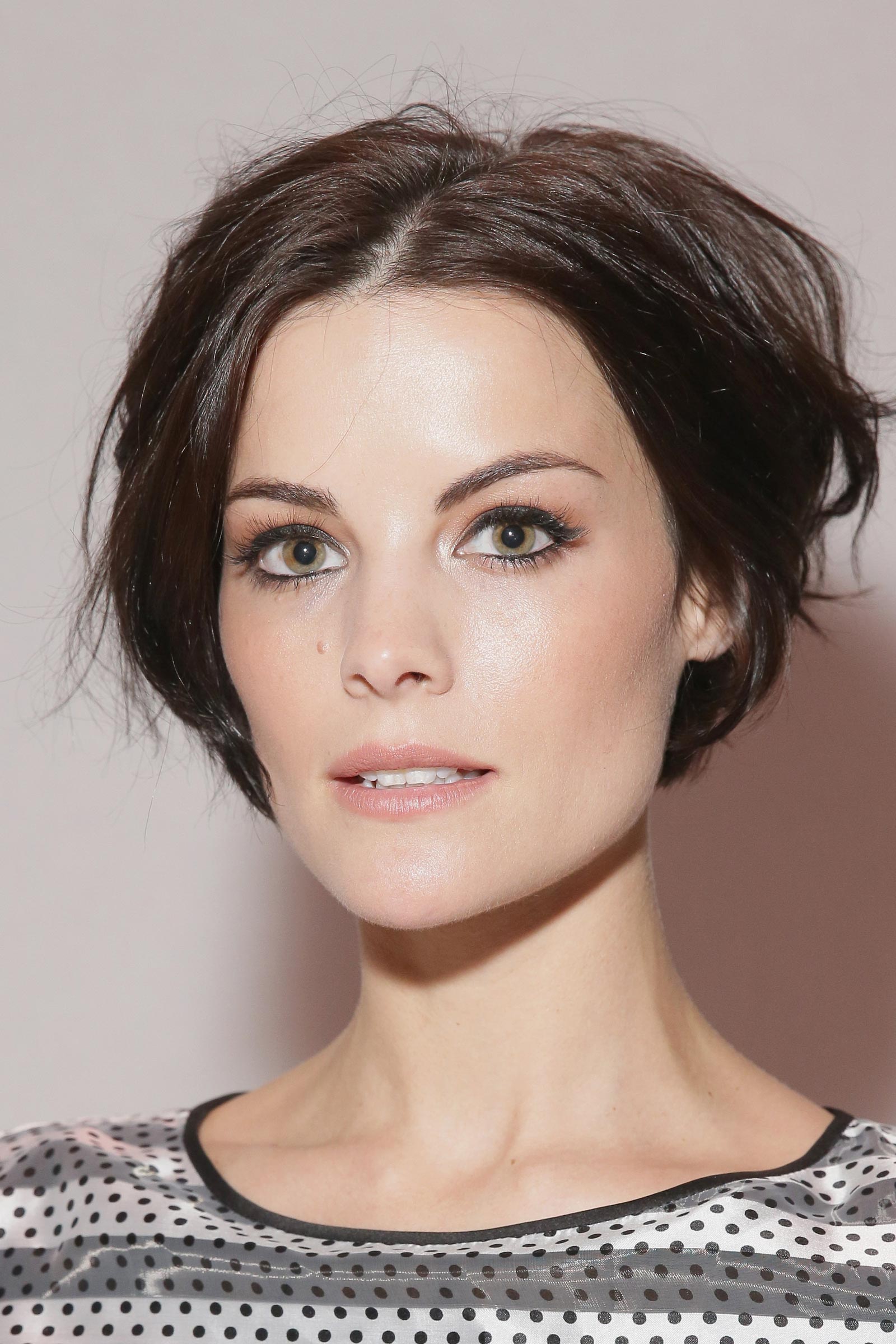 Jaimie Alexander attends Erin Fetherston Fashion Show