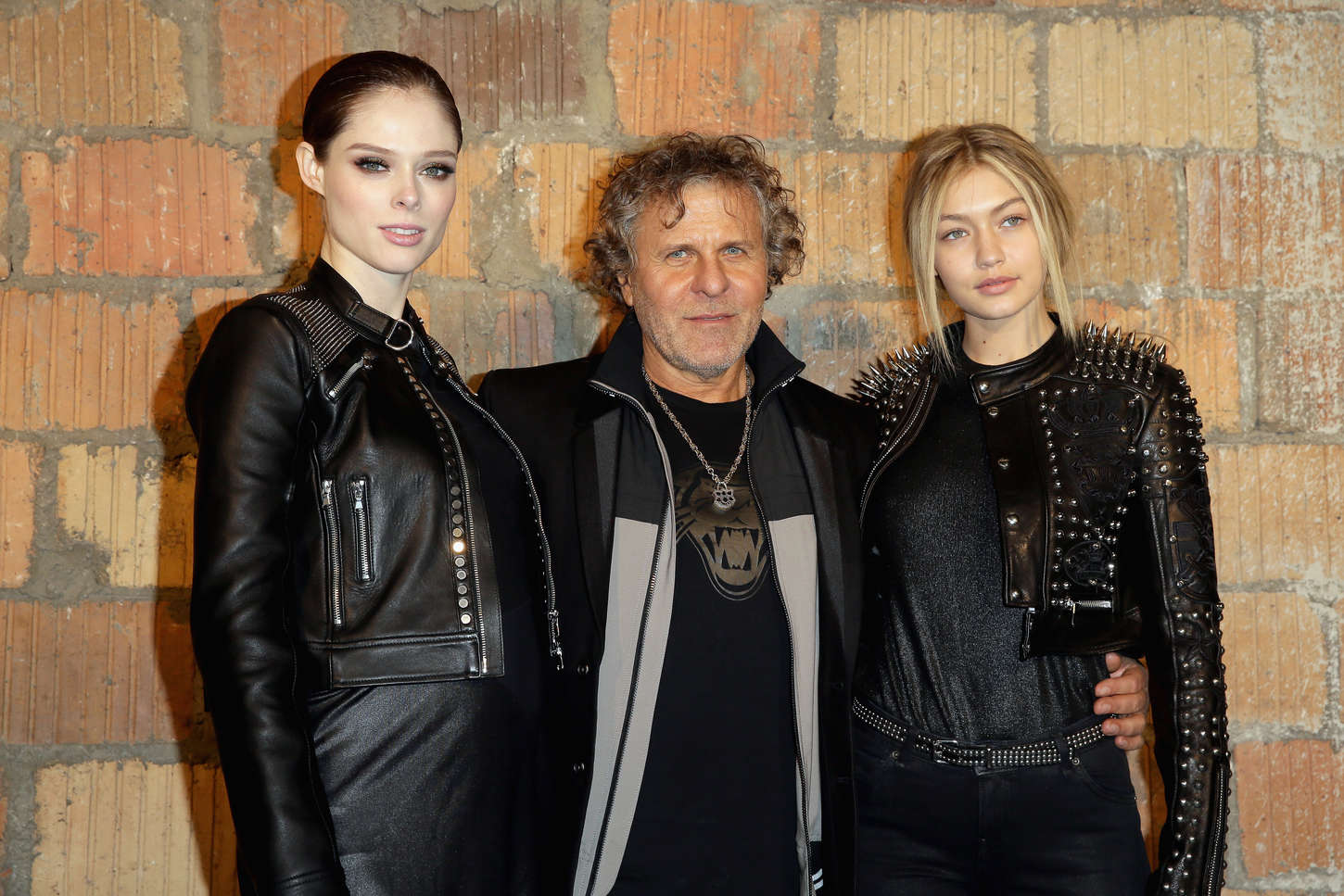 Gigi Hadid & Coco Rocha attend Diesel Black Gold Fashion Show