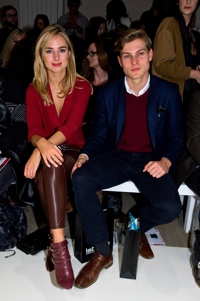 Kimberley Garner attends LFW Mimi Tran Catwalk Show