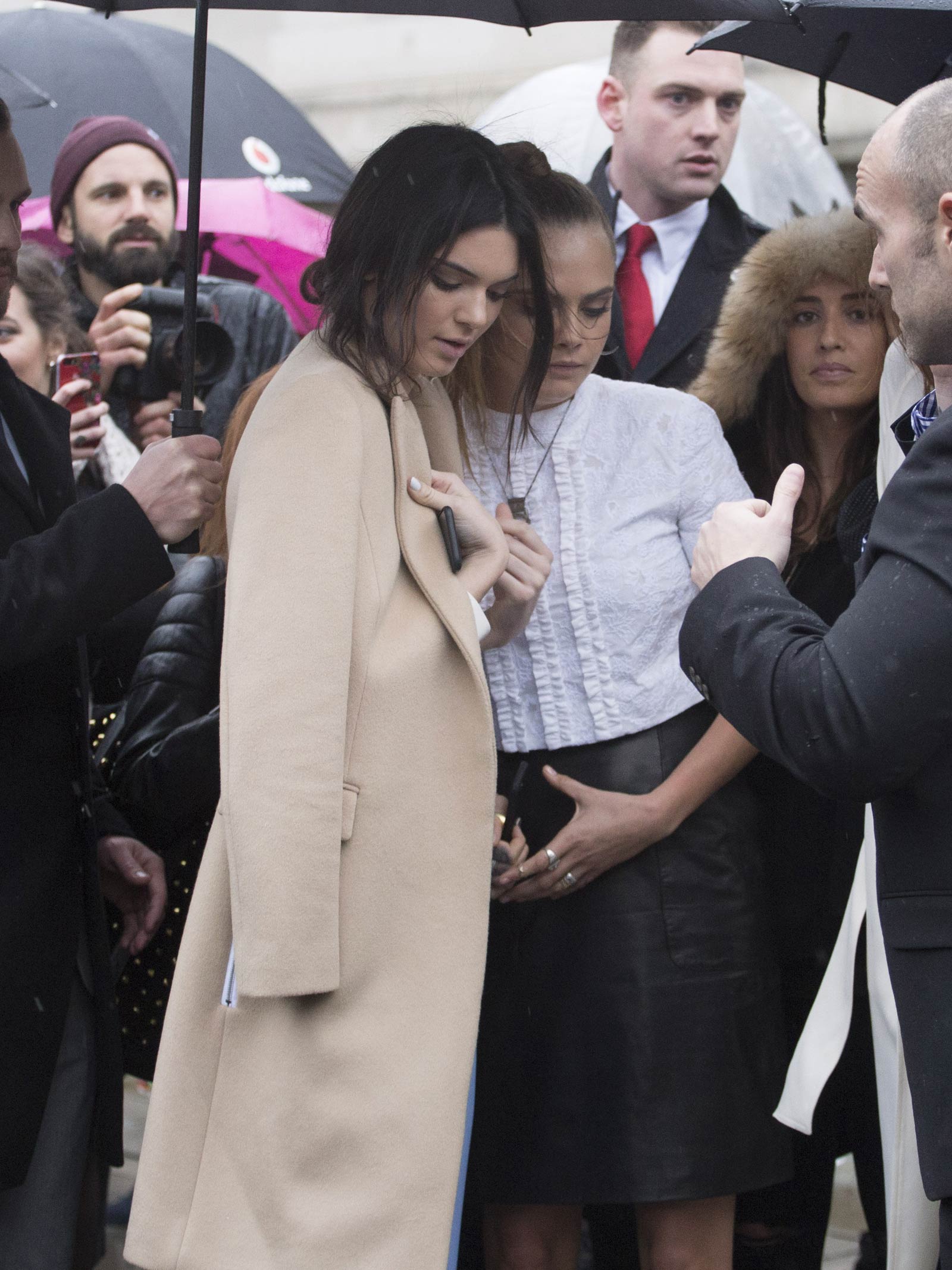 Cara Delevingne attends Topshop Unique Fashion Show