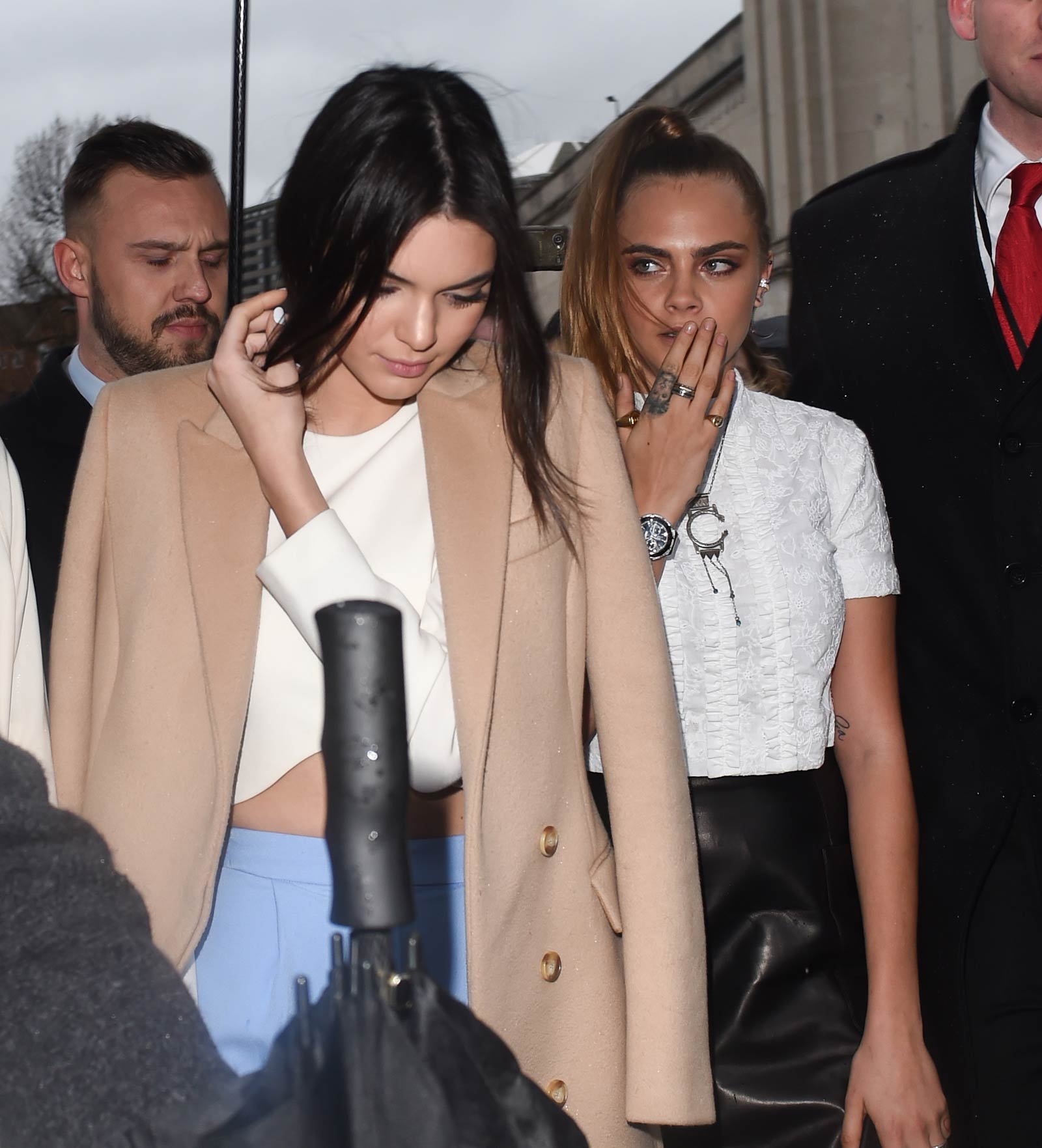 Cara Delevingne attends Topshop Unique Fashion Show