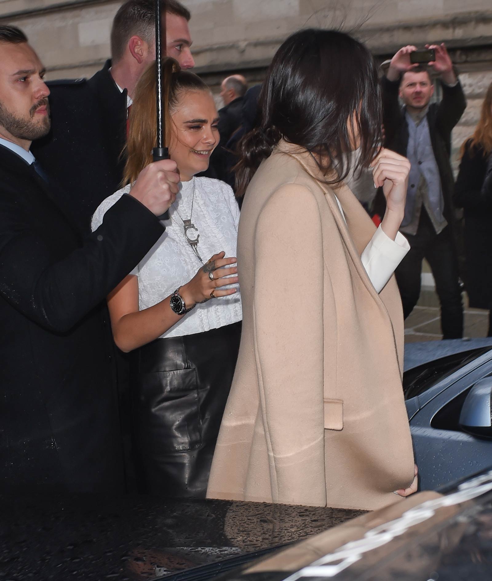 Cara Delevingne attends Topshop Unique Fashion Show