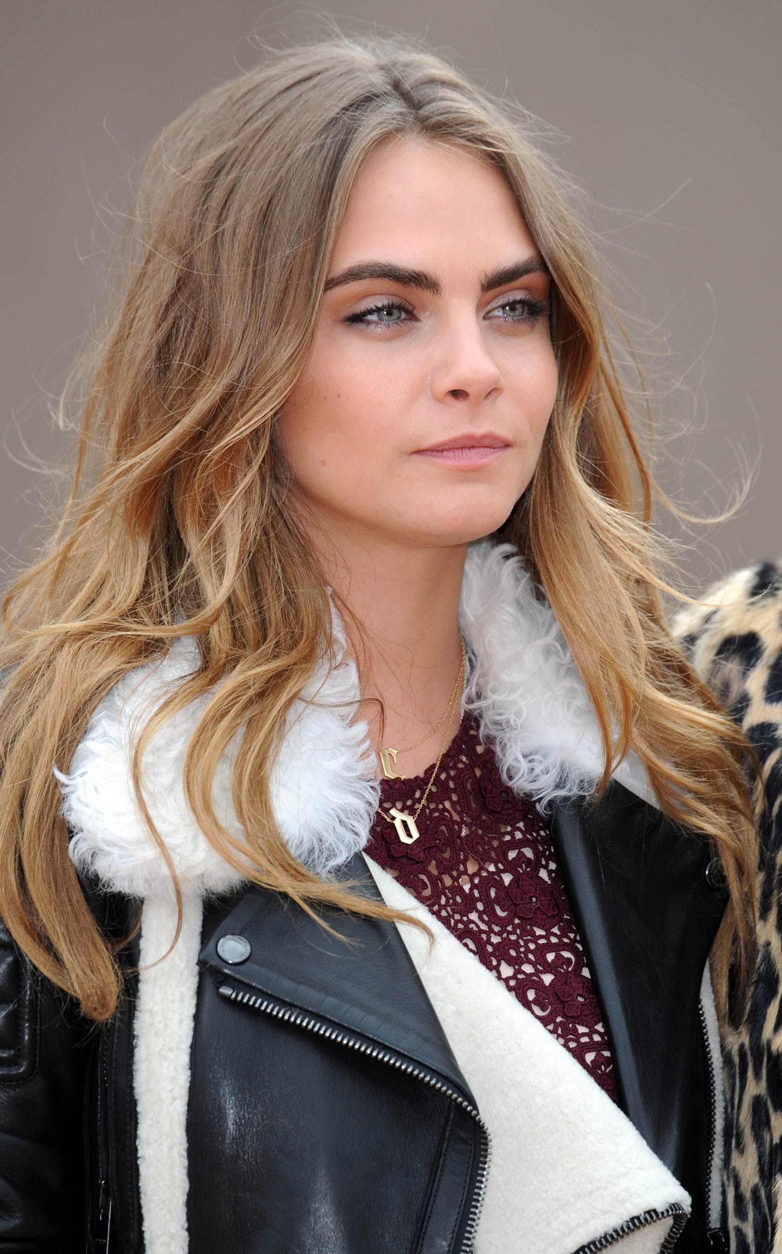 Cara Delevingne attends Burberry Prorsum catwalk show