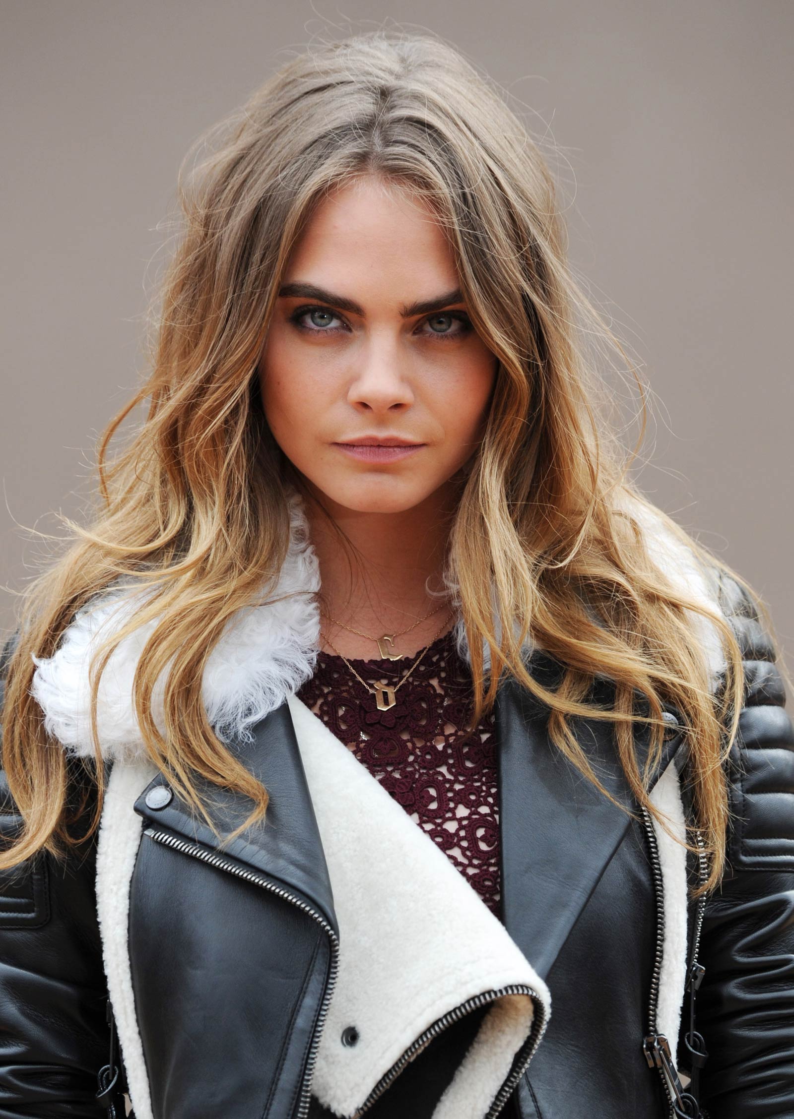 Cara Delevingne attends Burberry Prorsum catwalk show