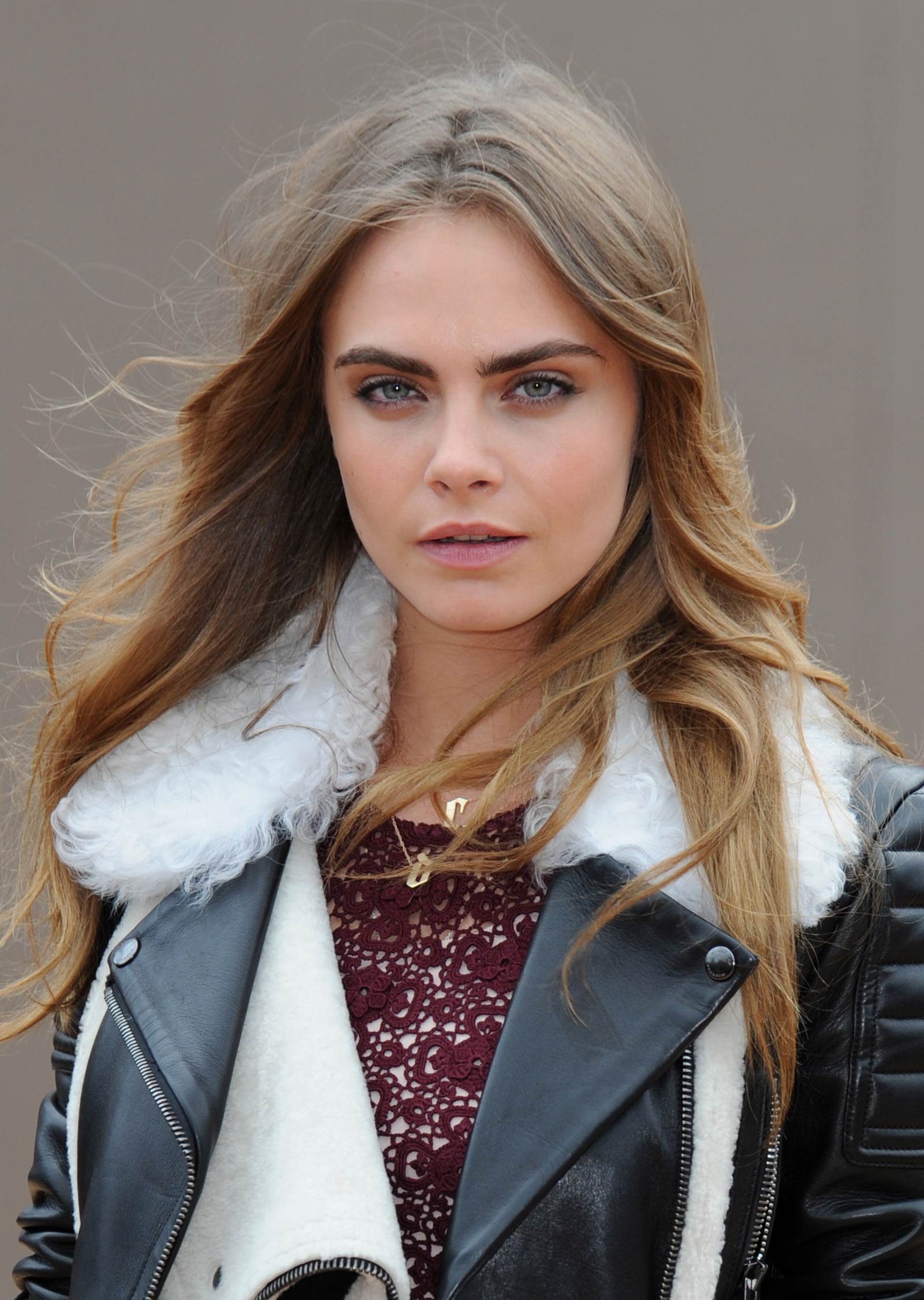 Cara Delevingne attends Burberry Prorsum catwalk show