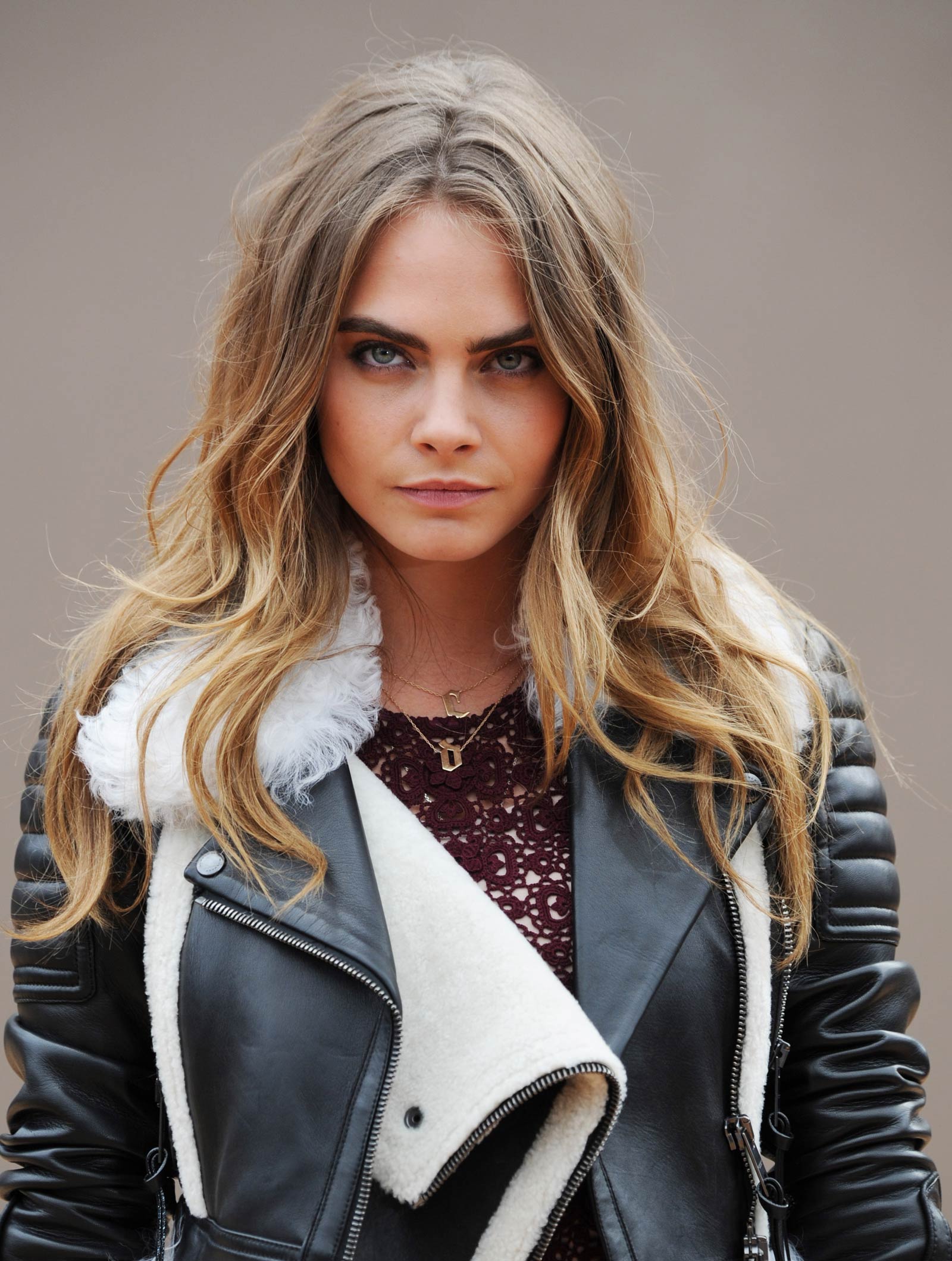 Cara Delevingne attends Burberry Prorsum catwalk show