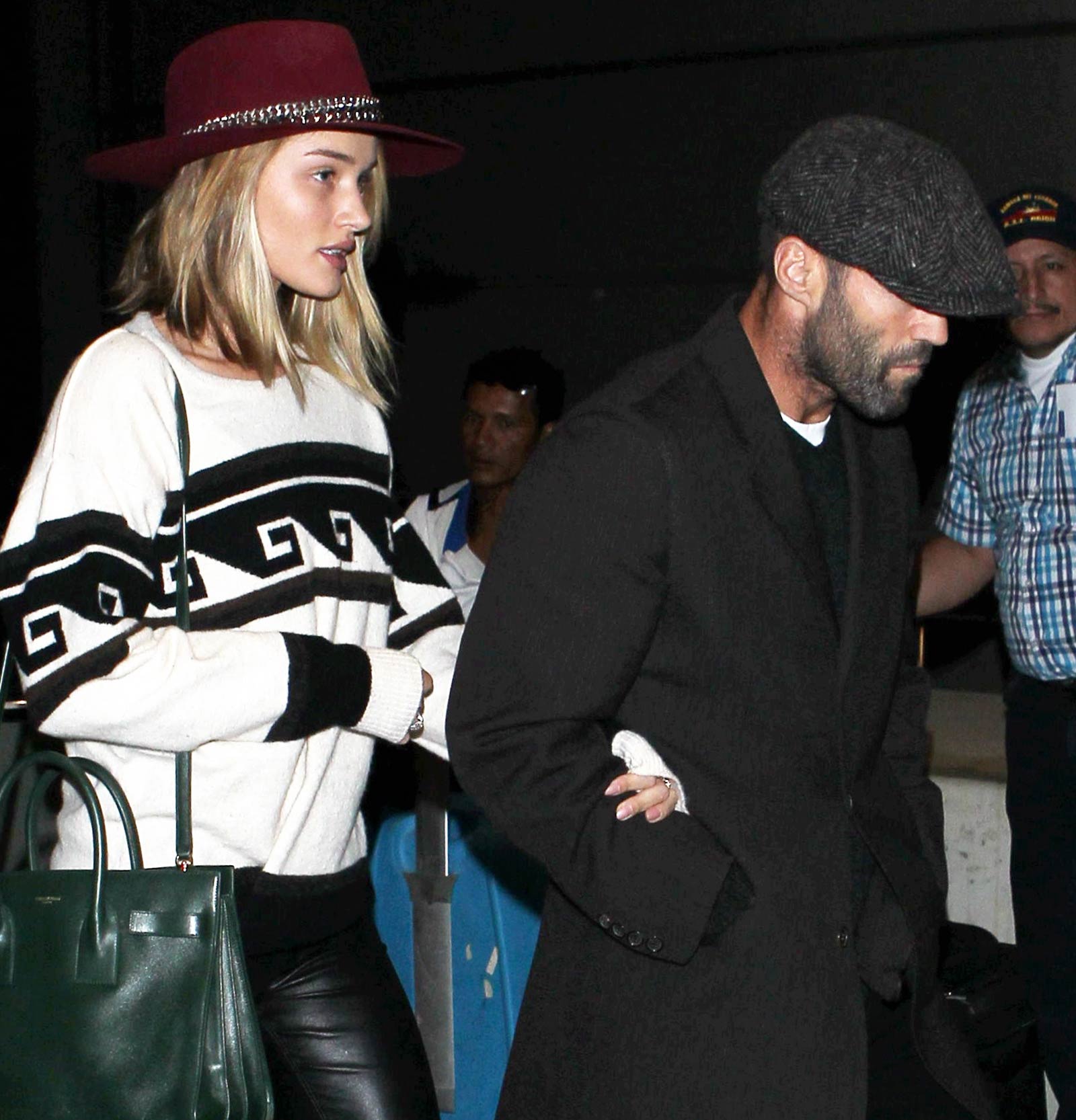 Rosie Huntington-Whiteley at LAX