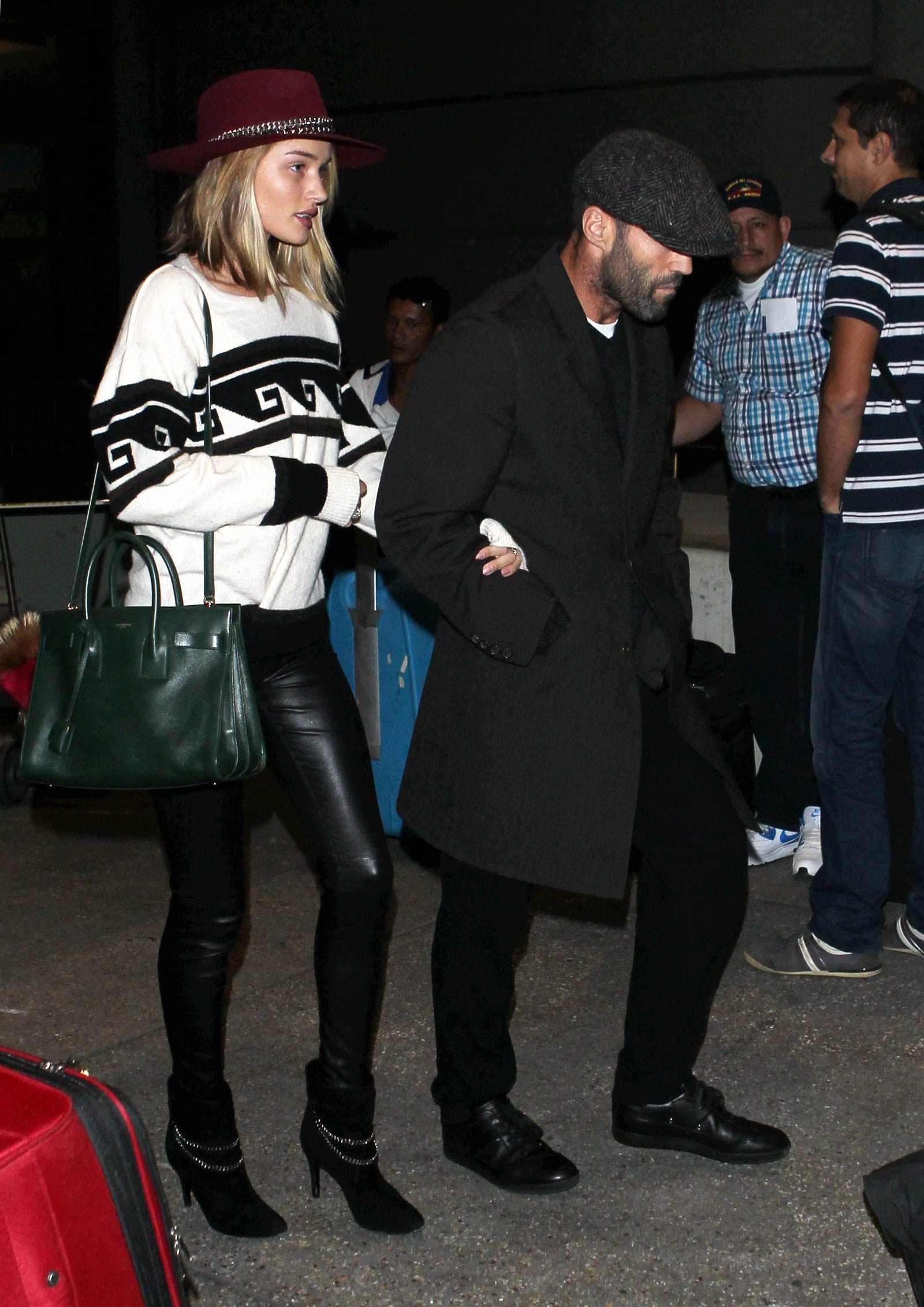 Rosie Huntington-Whiteley at LAX