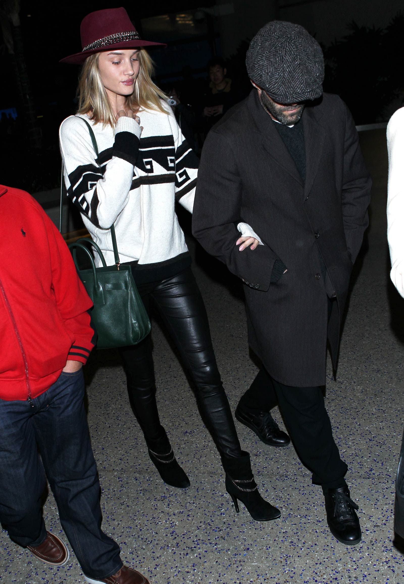 Rosie Huntington-Whiteley at LAX