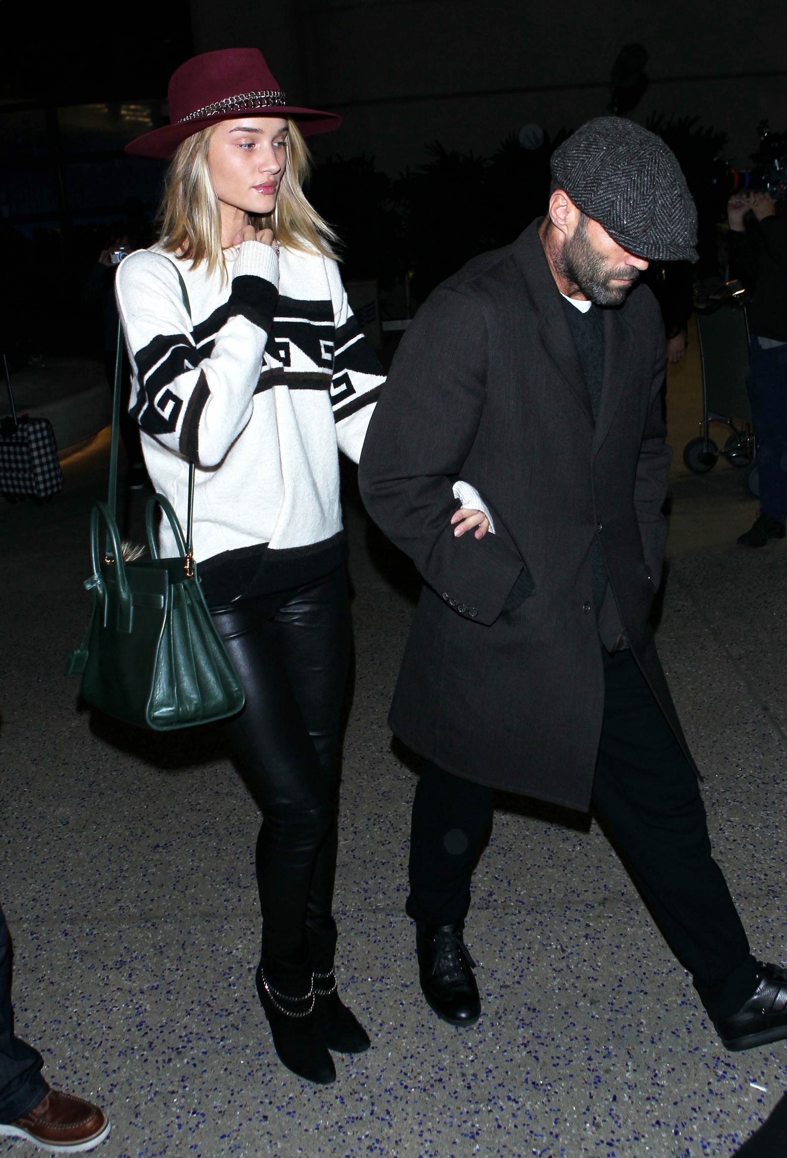 Rosie Huntington-Whiteley at LAX