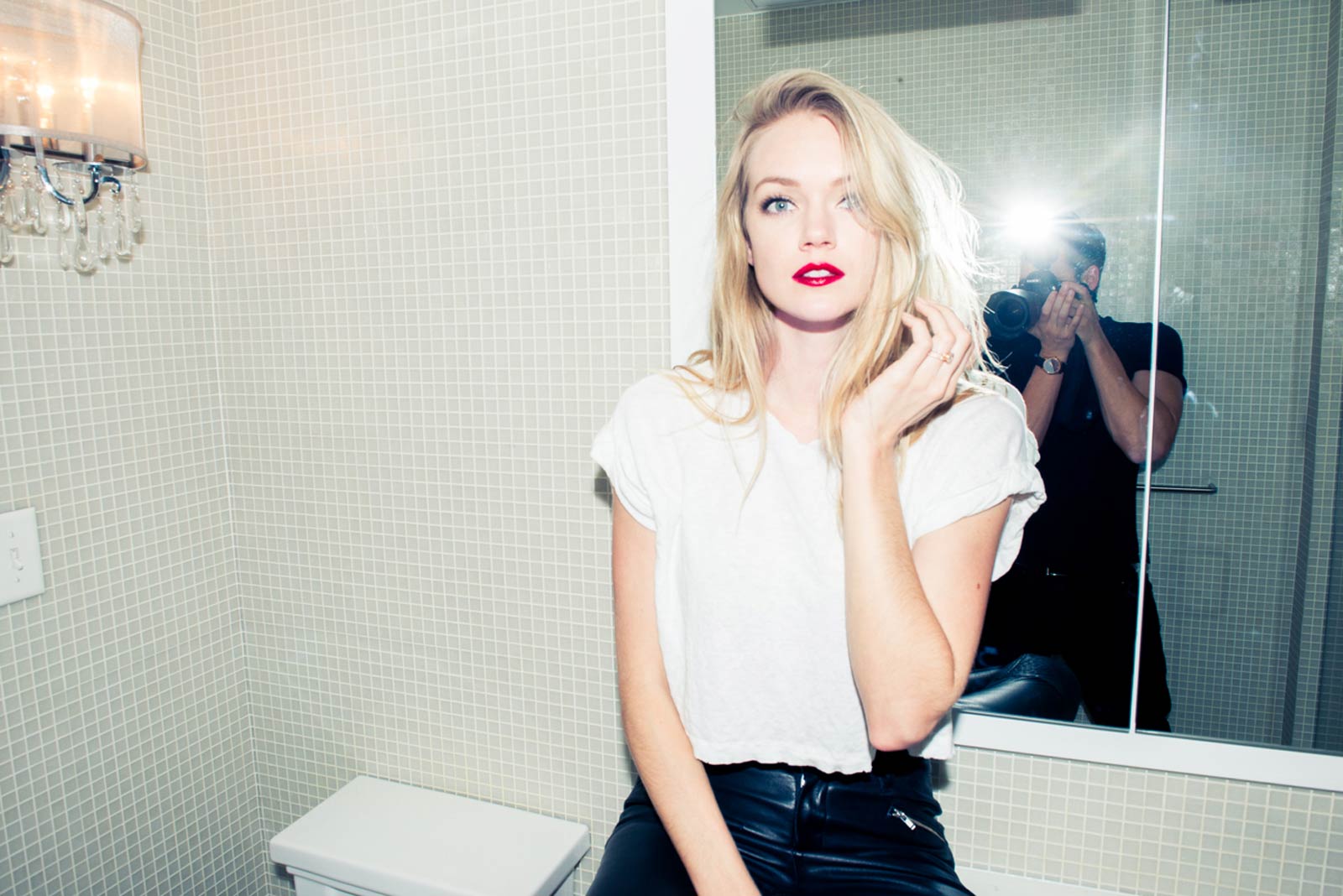 Lindsay Ellingson 2015 The Coveteur Shoot