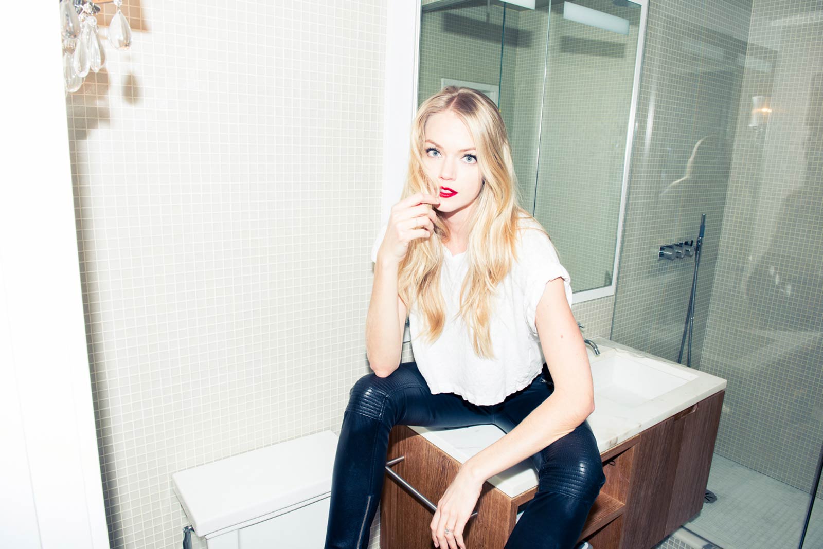 Lindsay Ellingson 2015 The Coveteur Shoot