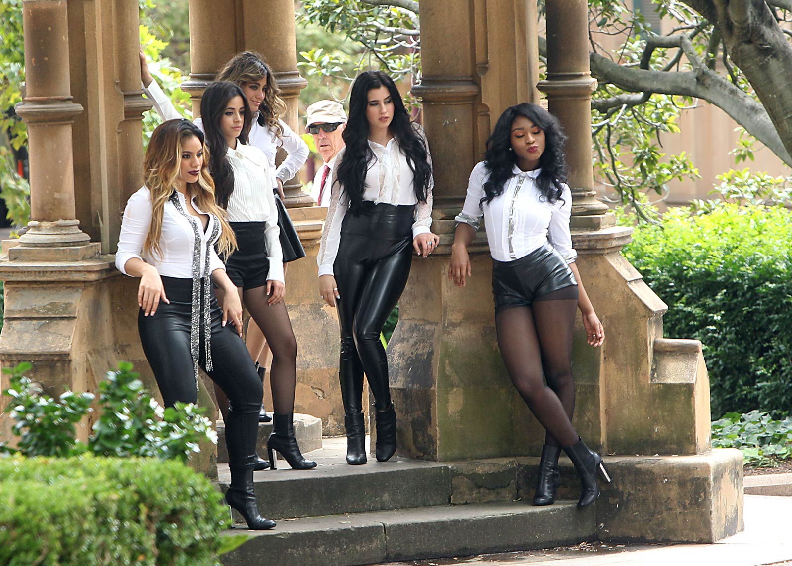 Fifth Harmony photoshooting in Surry Hills
