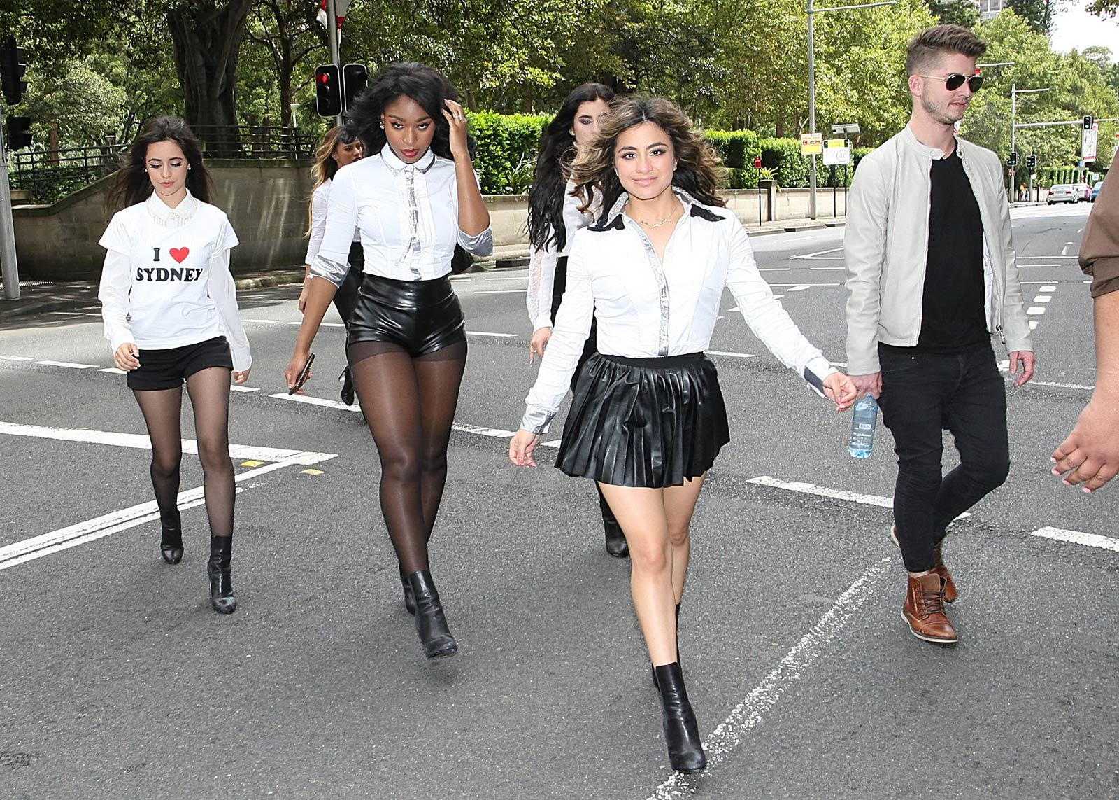 Fifth Harmony photoshooting in Surry Hills