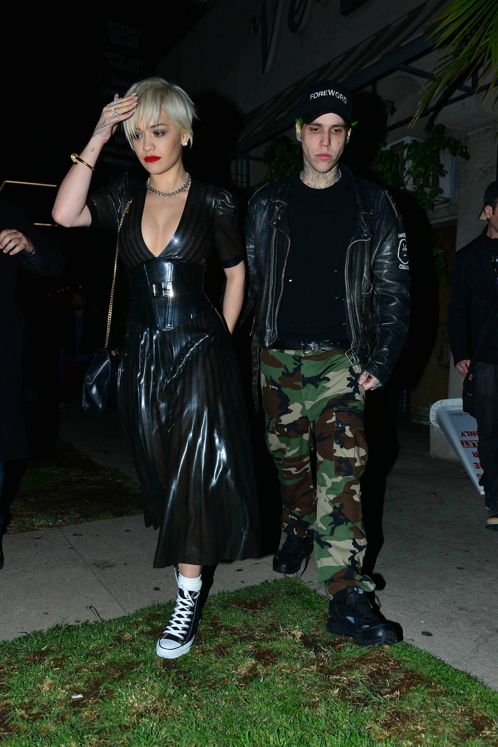 Rita Ora leaving The Nice Guy in Los Angeles