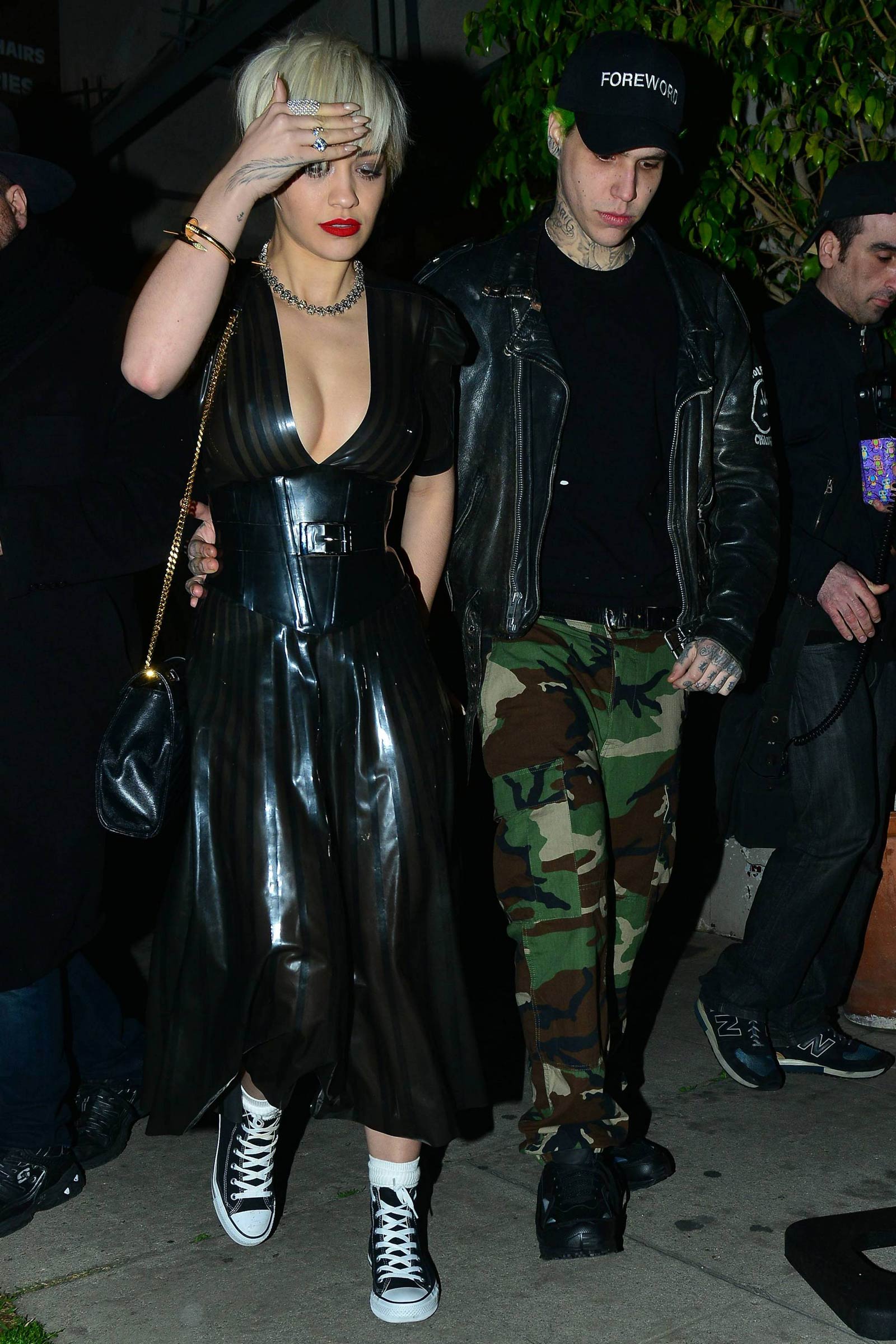 Rita Ora leaving The Nice Guy in Los Angeles