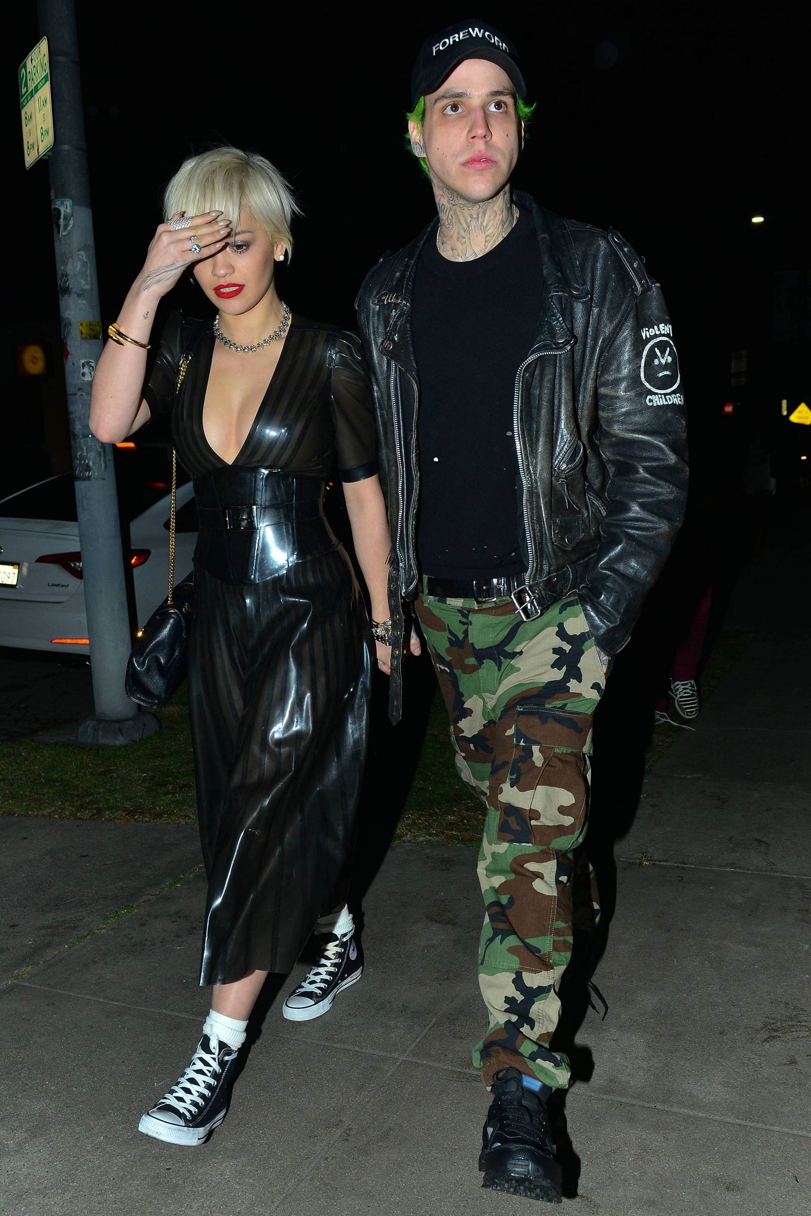 Rita Ora leaving The Nice Guy in Los Angeles