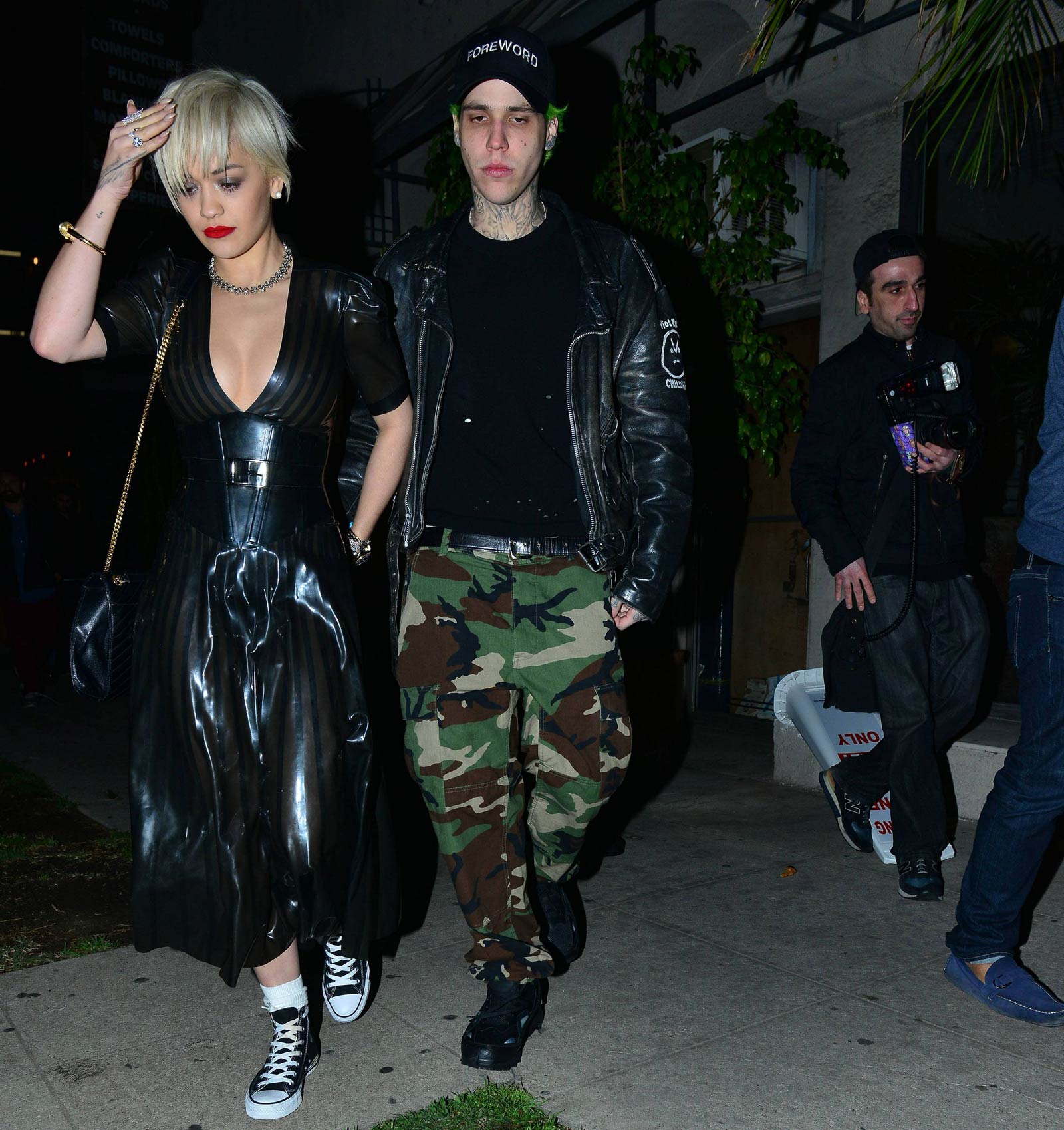 Rita Ora leaving The Nice Guy in Los Angeles