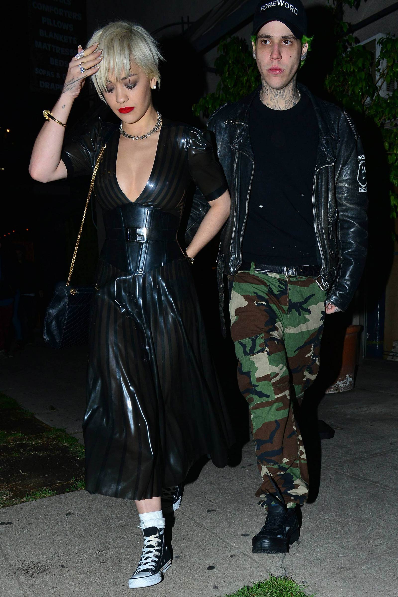 Rita Ora leaving The Nice Guy in Los Angeles