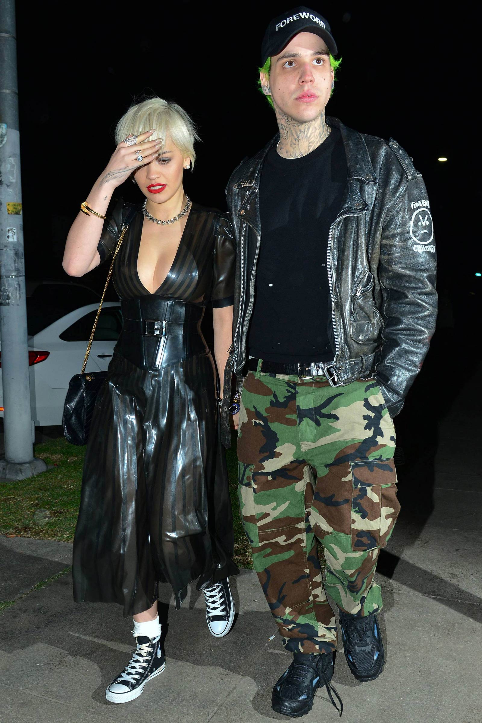 Rita Ora leaving The Nice Guy in Los Angeles