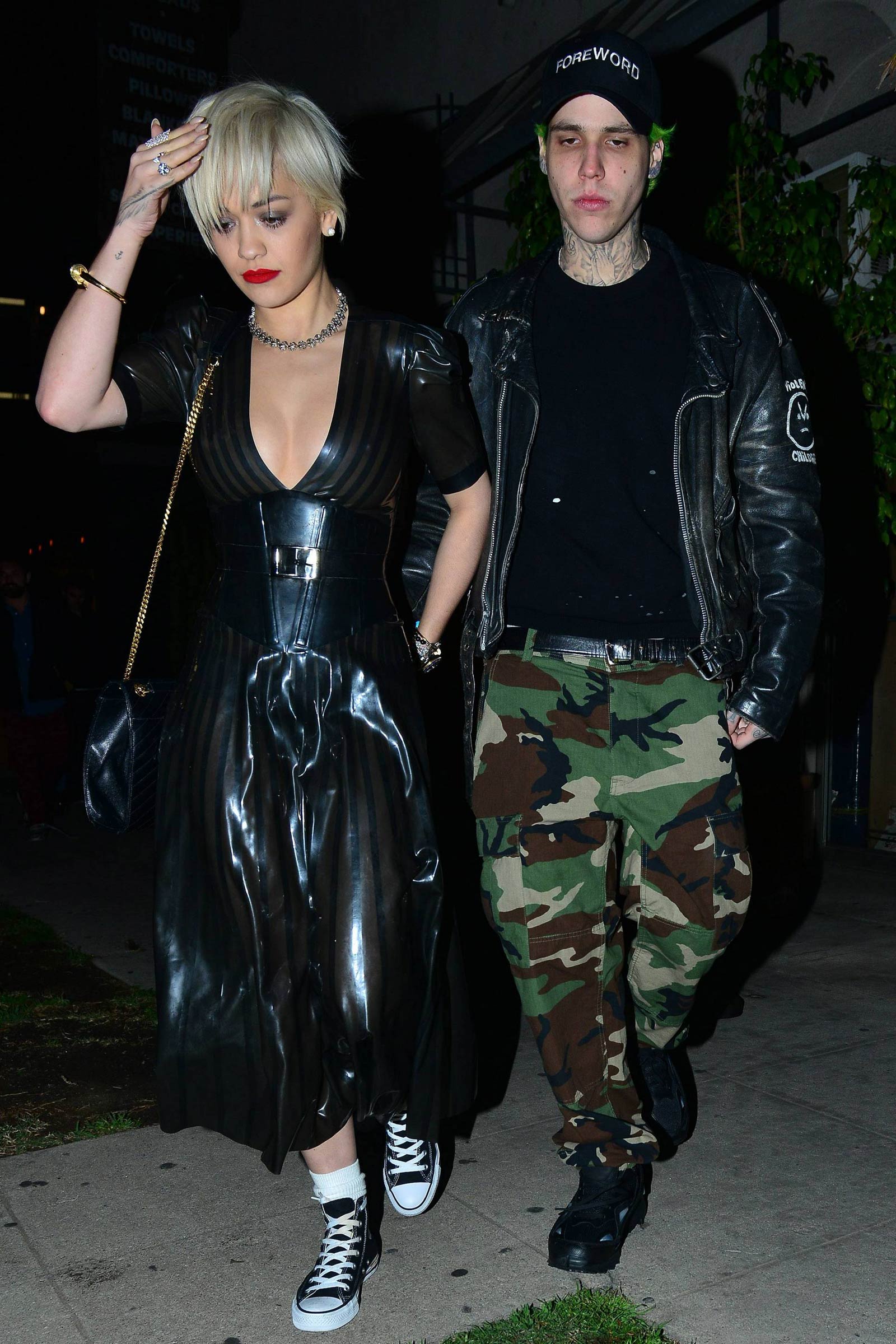 Rita Ora leaving The Nice Guy in Los Angeles