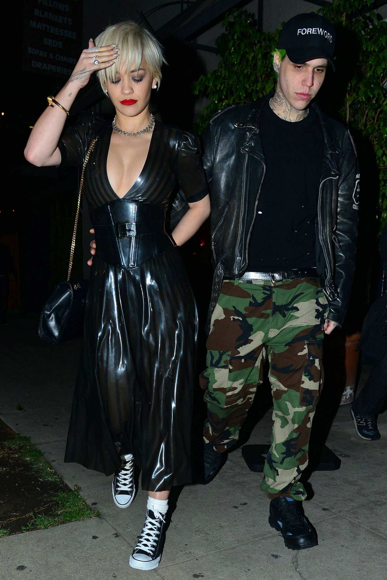 Rita Ora leaving The Nice Guy in Los Angeles